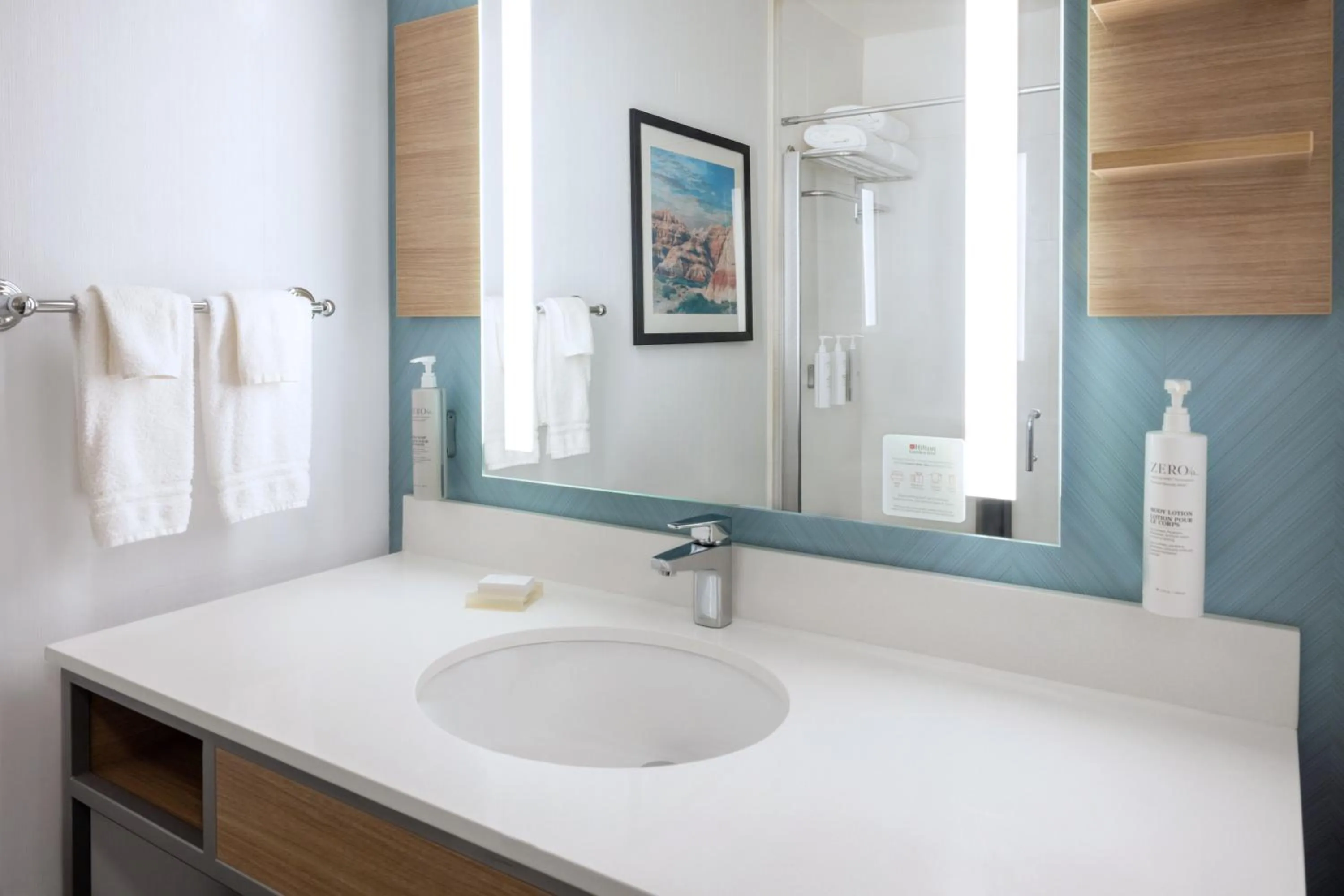 Bathroom in Hilton Garden Inn Sioux Falls South