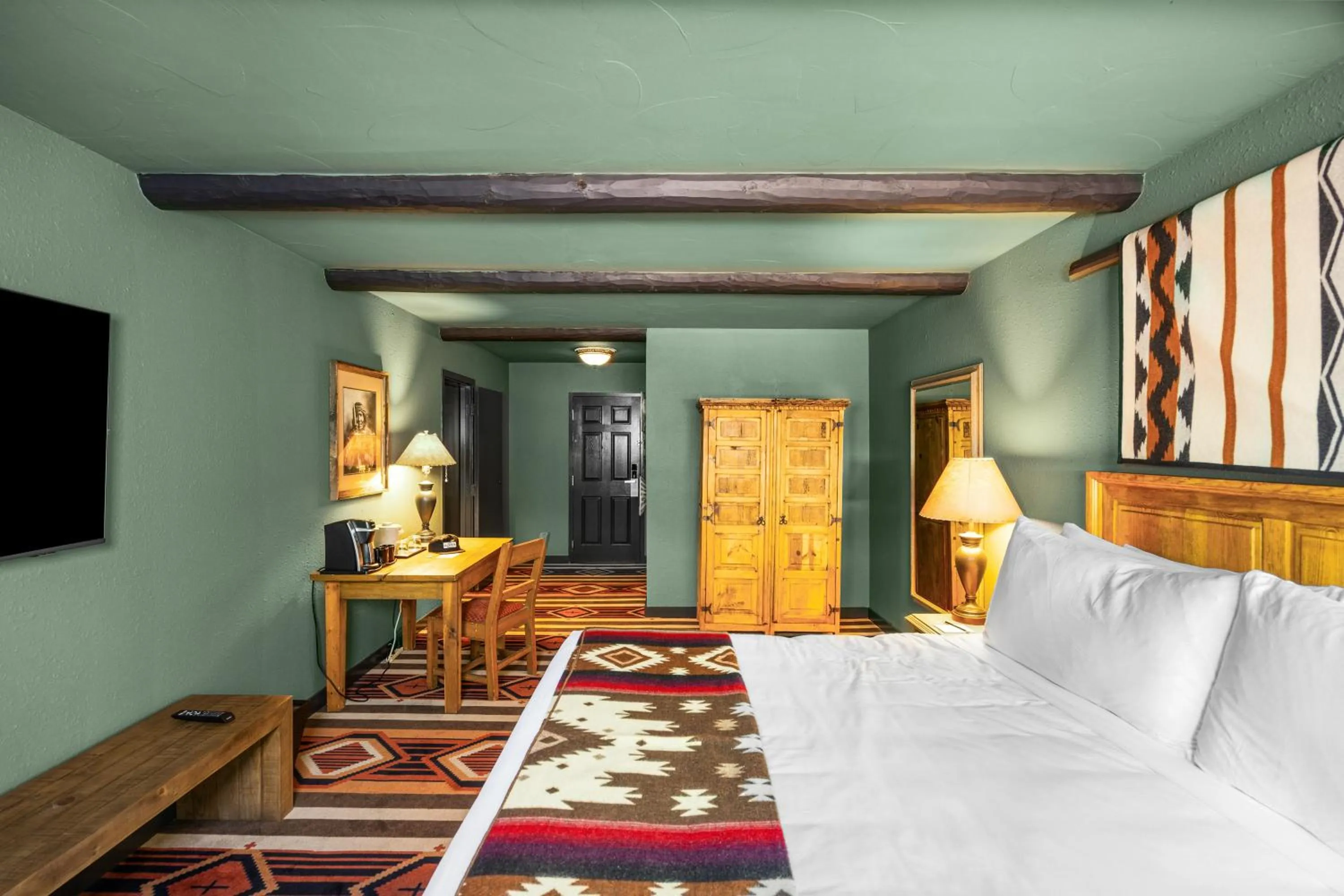 Bed in Hotel Glorieta