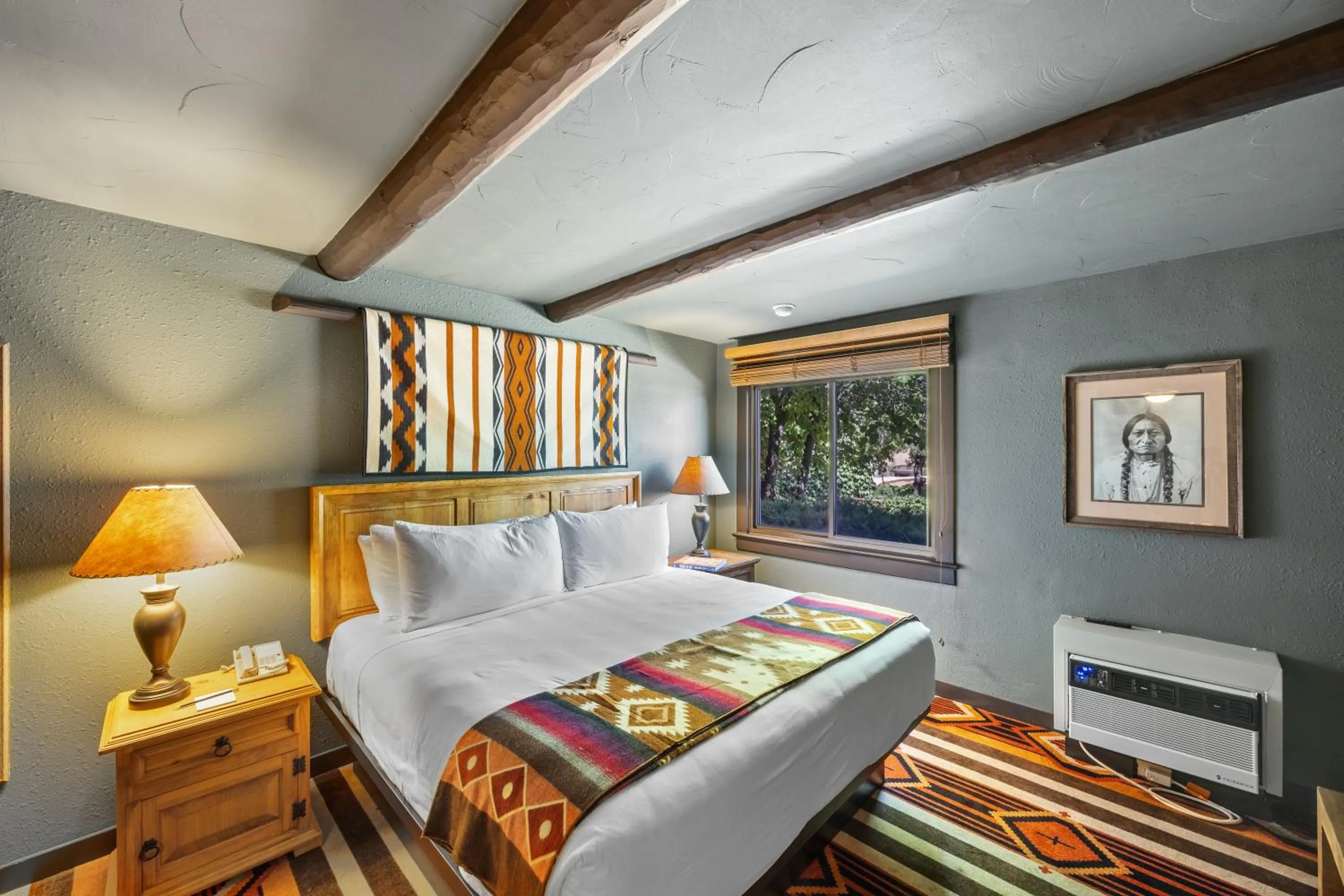 Bed in Hotel Glorieta