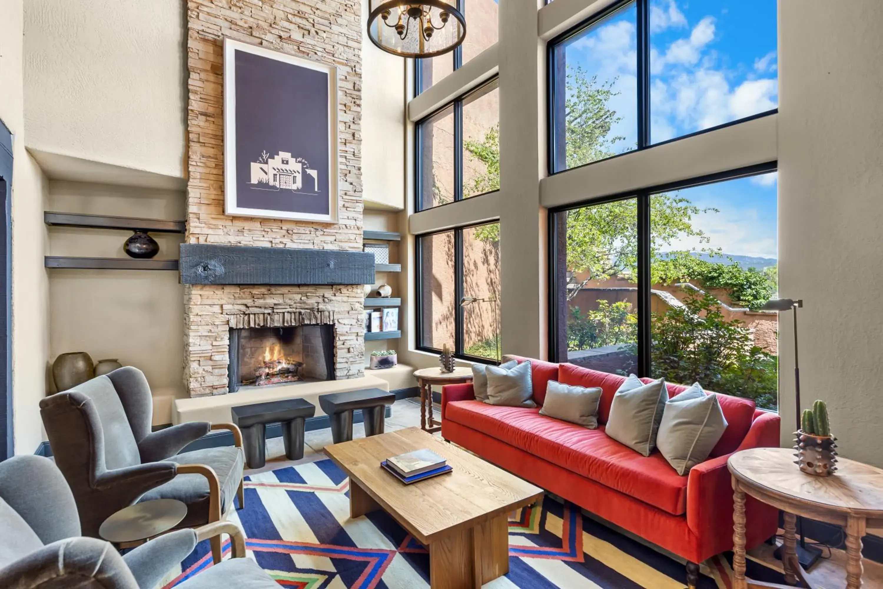 Lobby or reception in Hotel Glorieta Lobby or reception in Hotel Glorieta