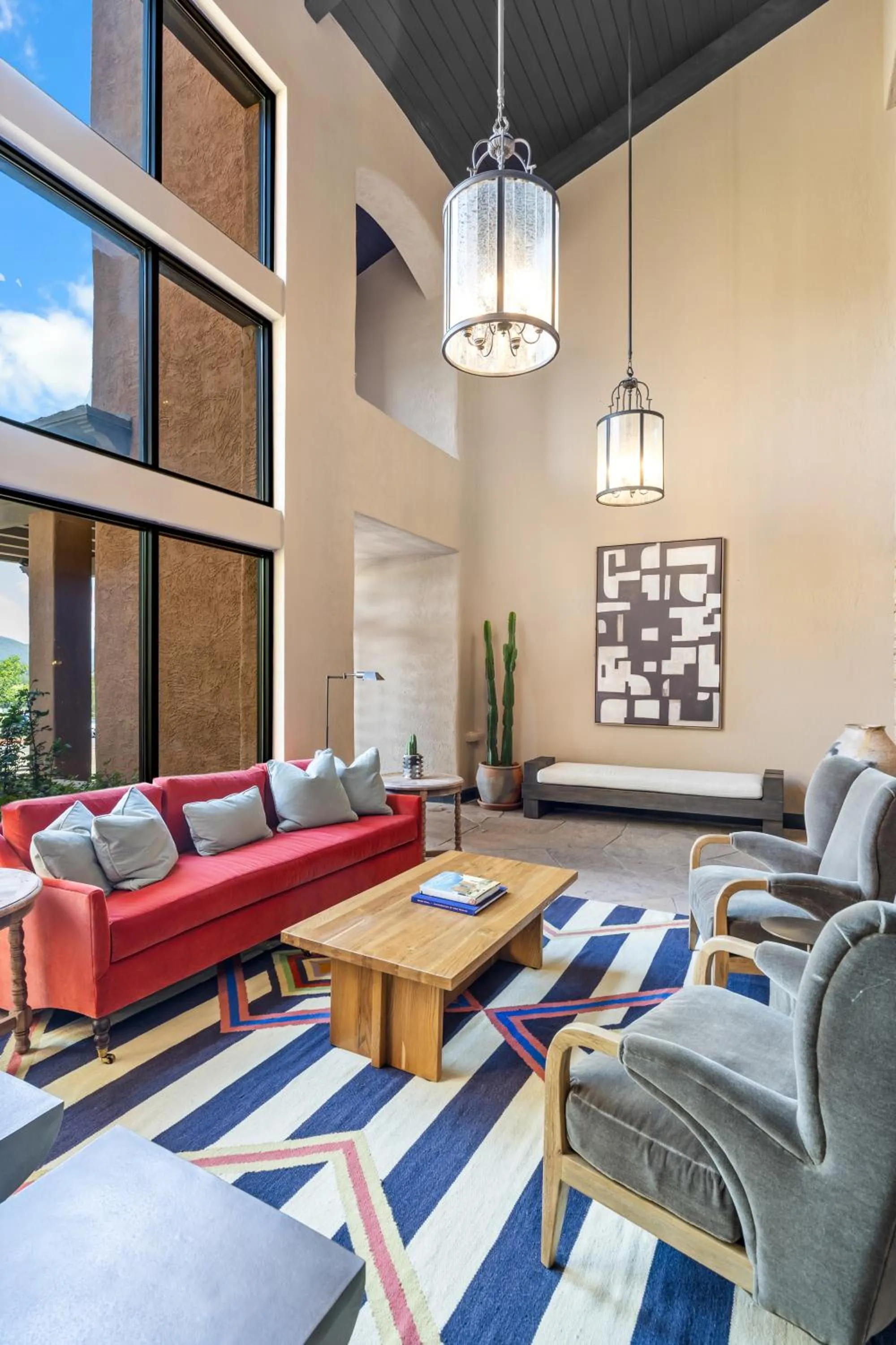 Lobby or reception in Hotel Glorieta