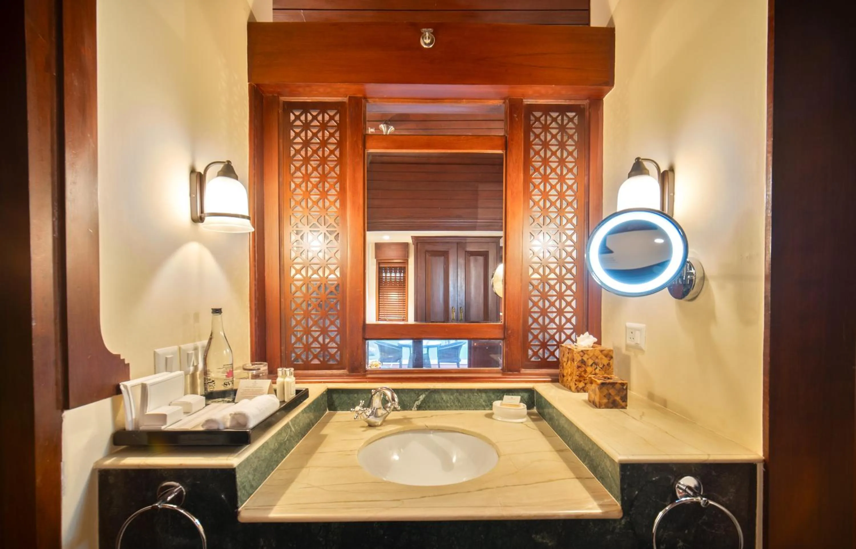 Bathroom in The Leela Kovalam, A Raviz Hotel