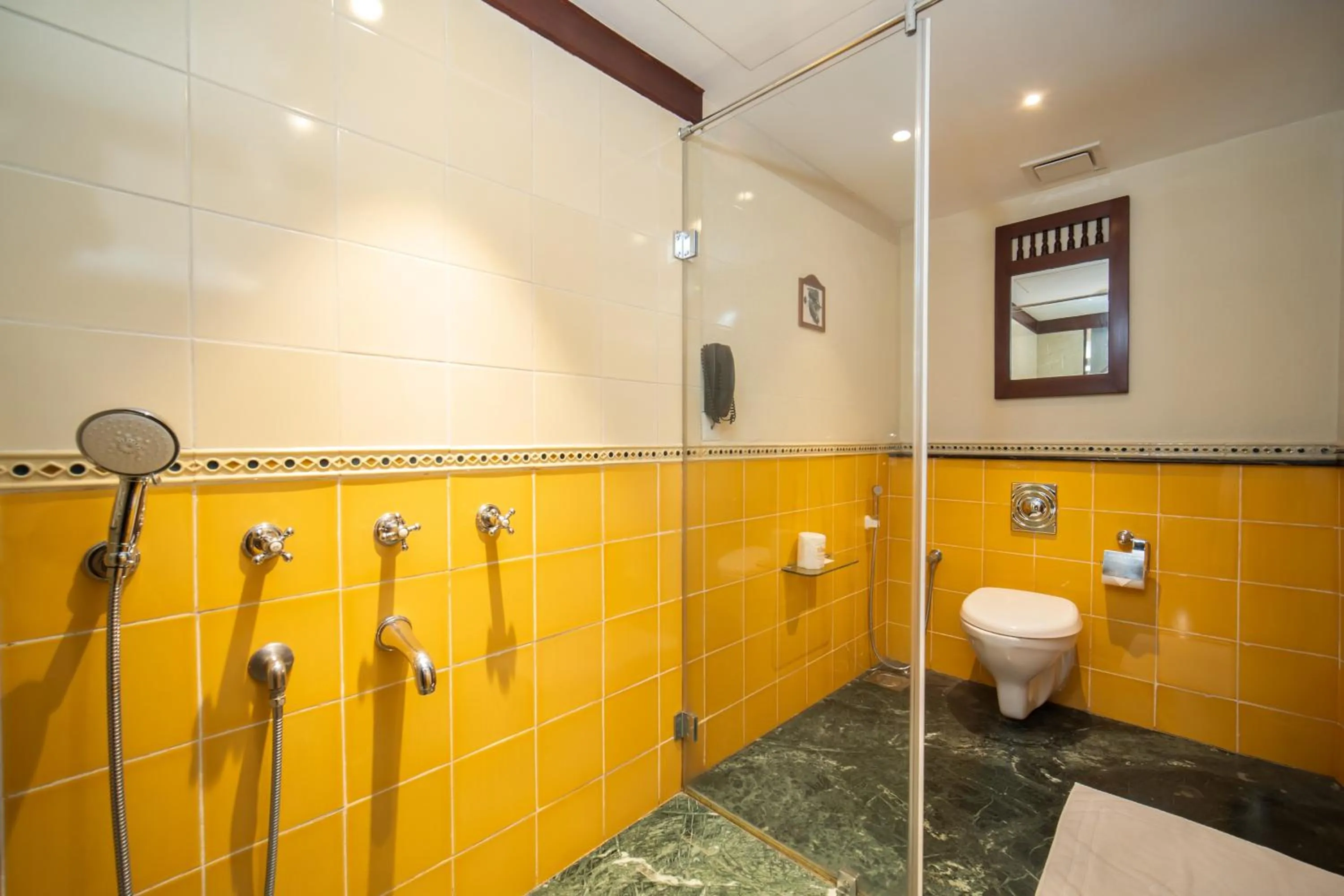 Toilet in The Leela Kovalam, A Raviz Hotel