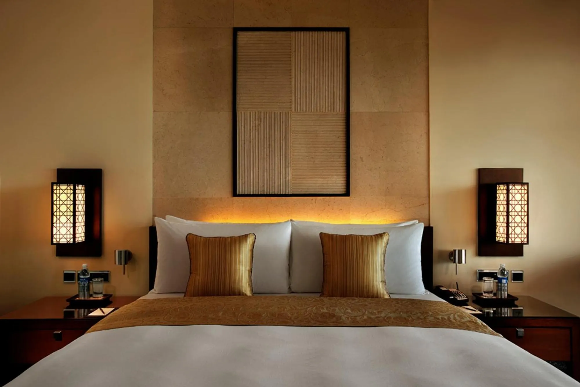 Bed in The Leela Kovalam, A Raviz Hotel