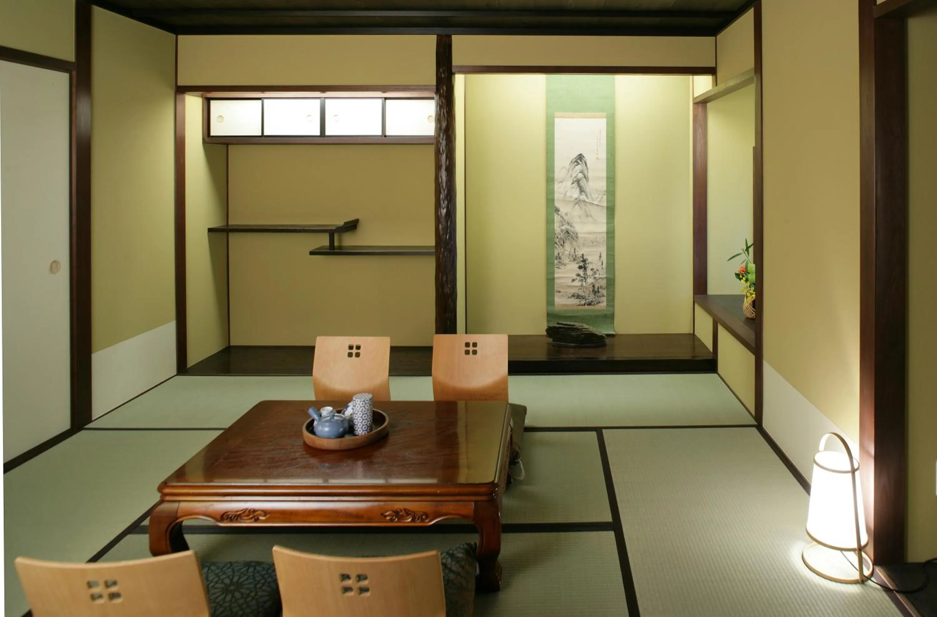 Dining area in Matsubaya Ryokan