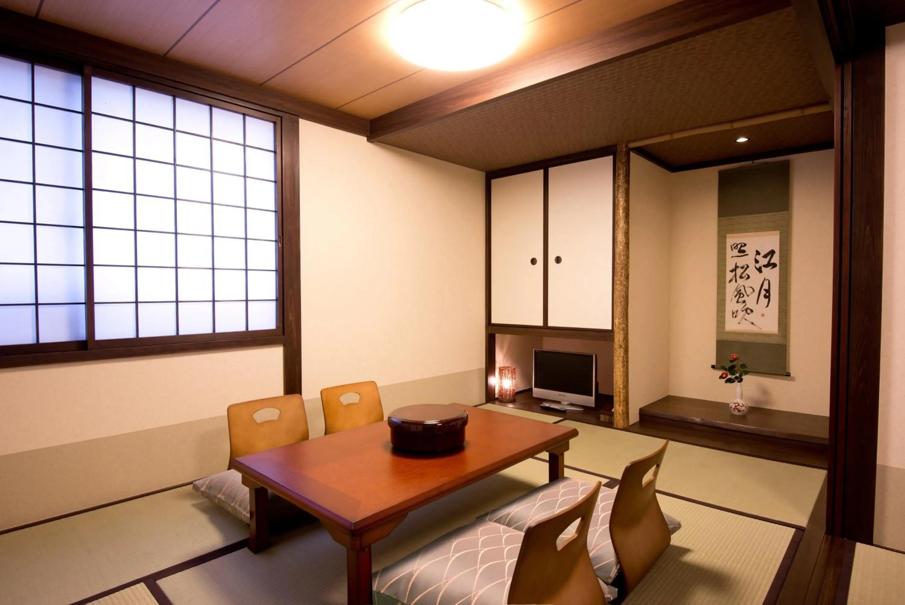 Dining area in Matsubaya Ryokan