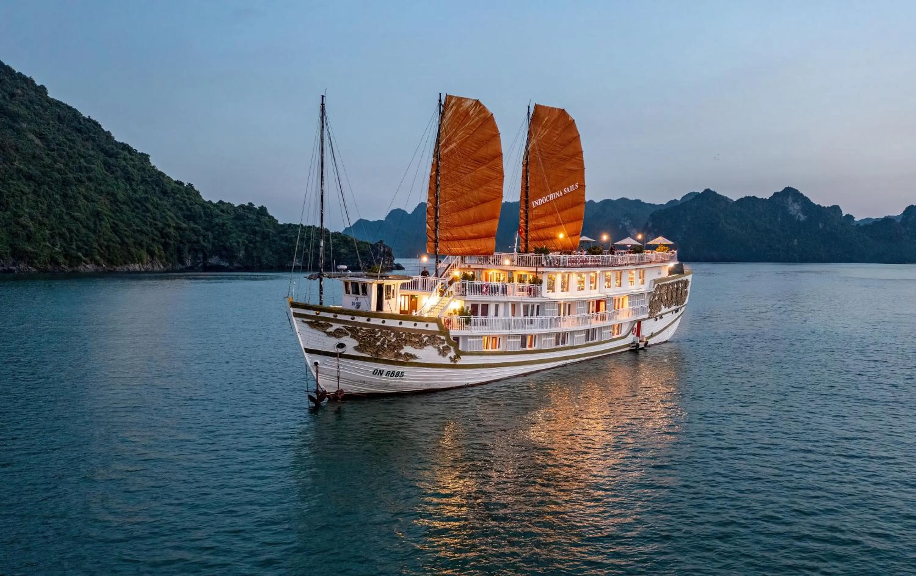 Property building in Indochina Sails Ha Long Bay