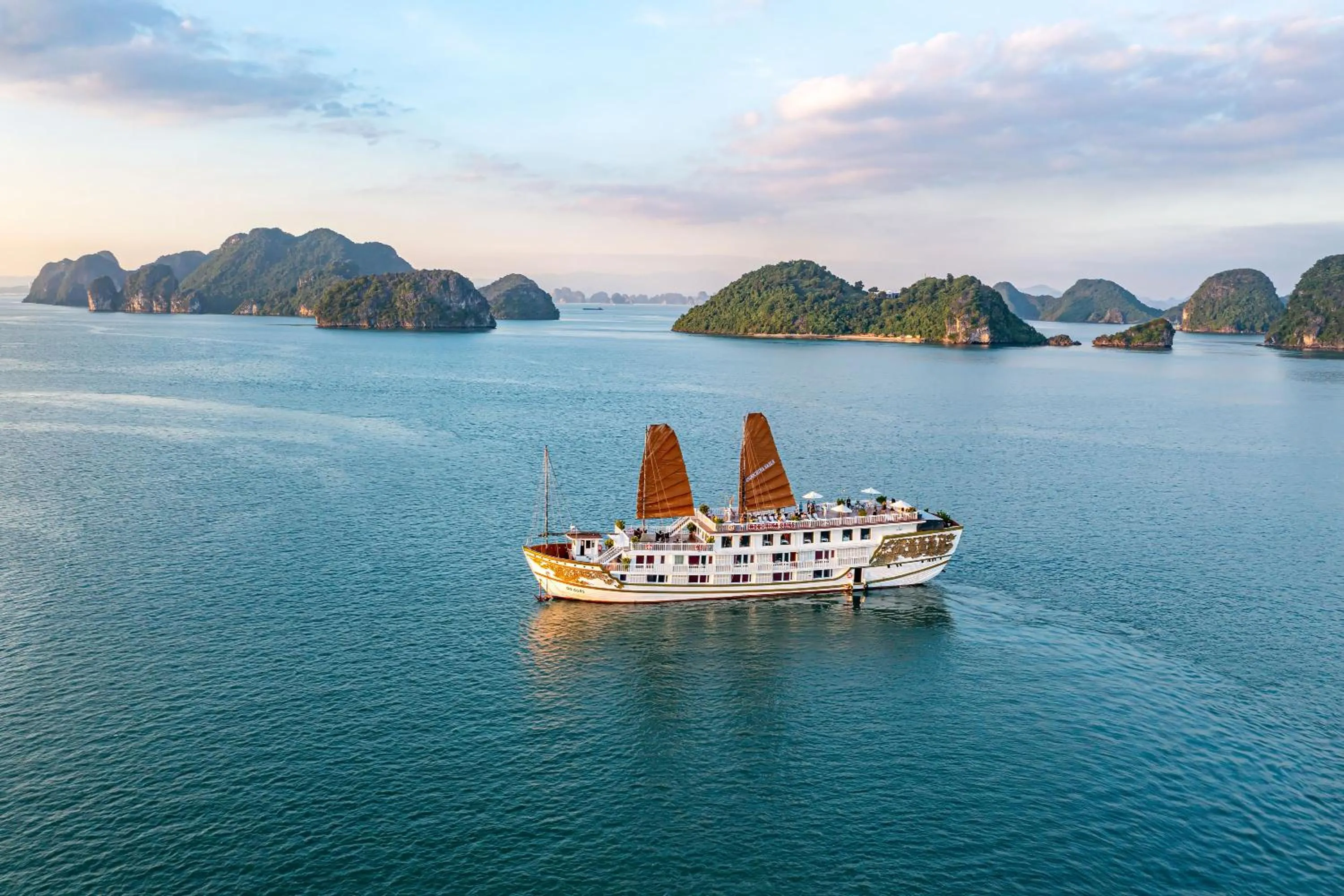 Sea view in Indochina Sails Ha Long Bay