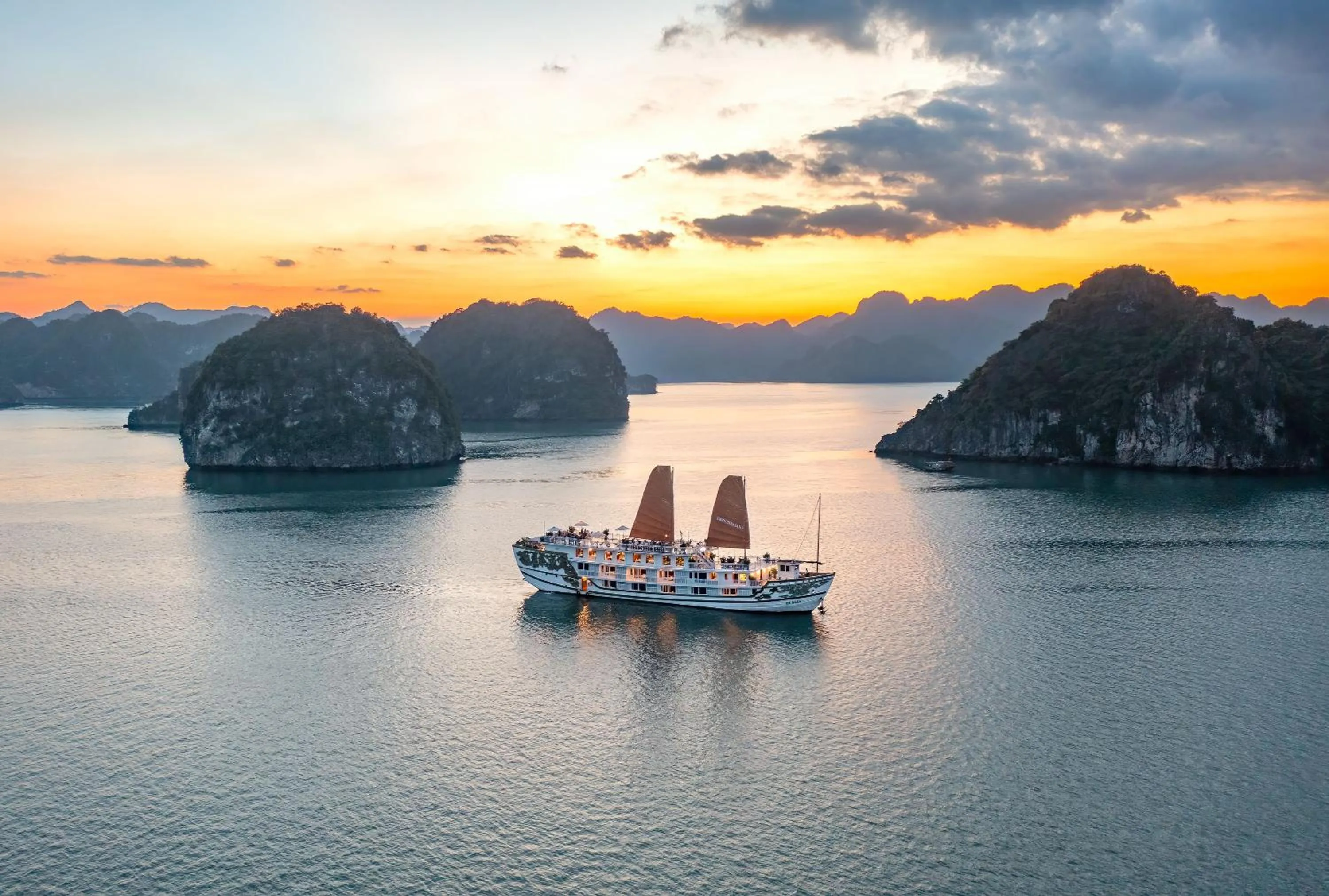 View (from property/room) in Indochina Sails Ha Long Bay