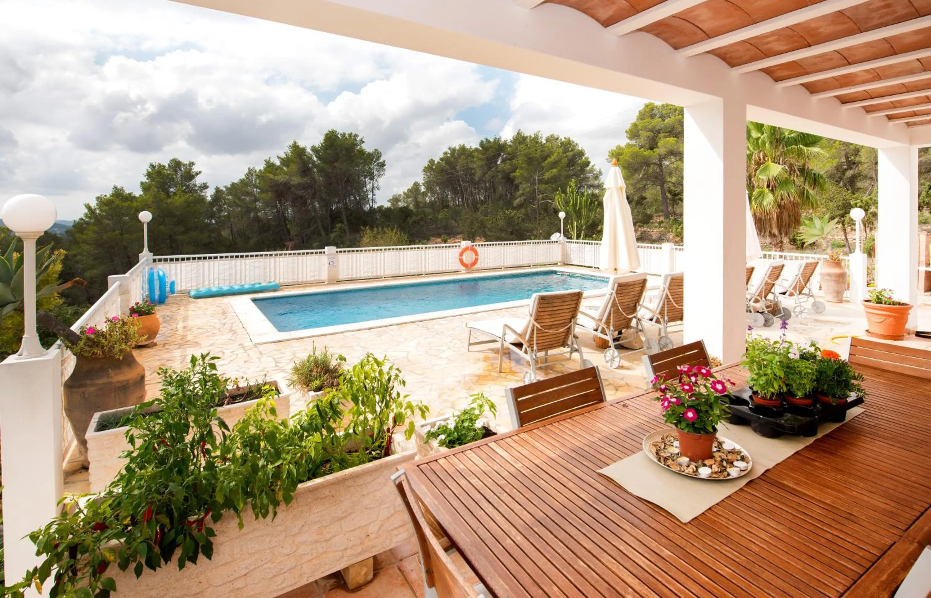 BBQ facilities in Villa Es Socorrat