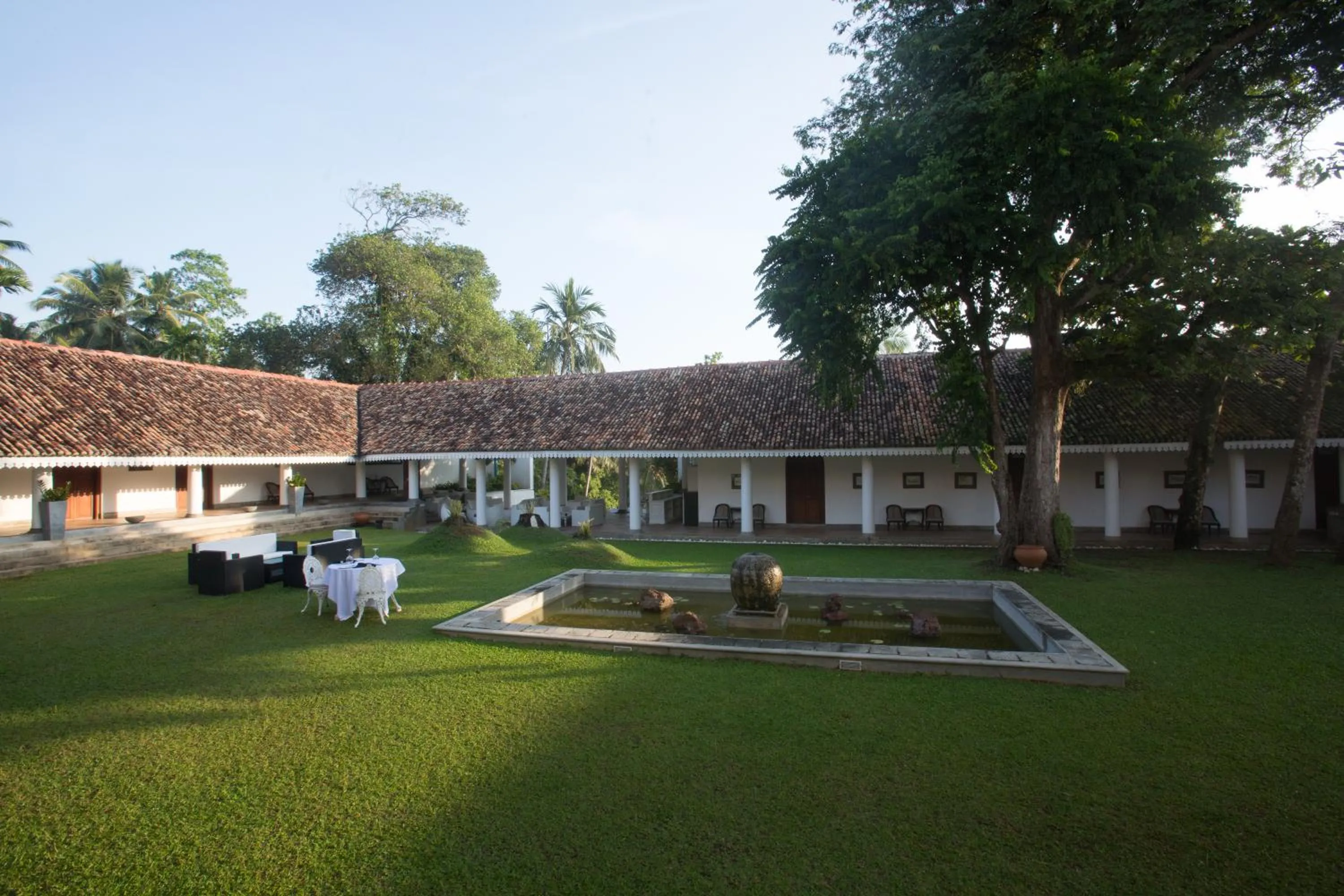 Garden in Tamarind Hill Galle