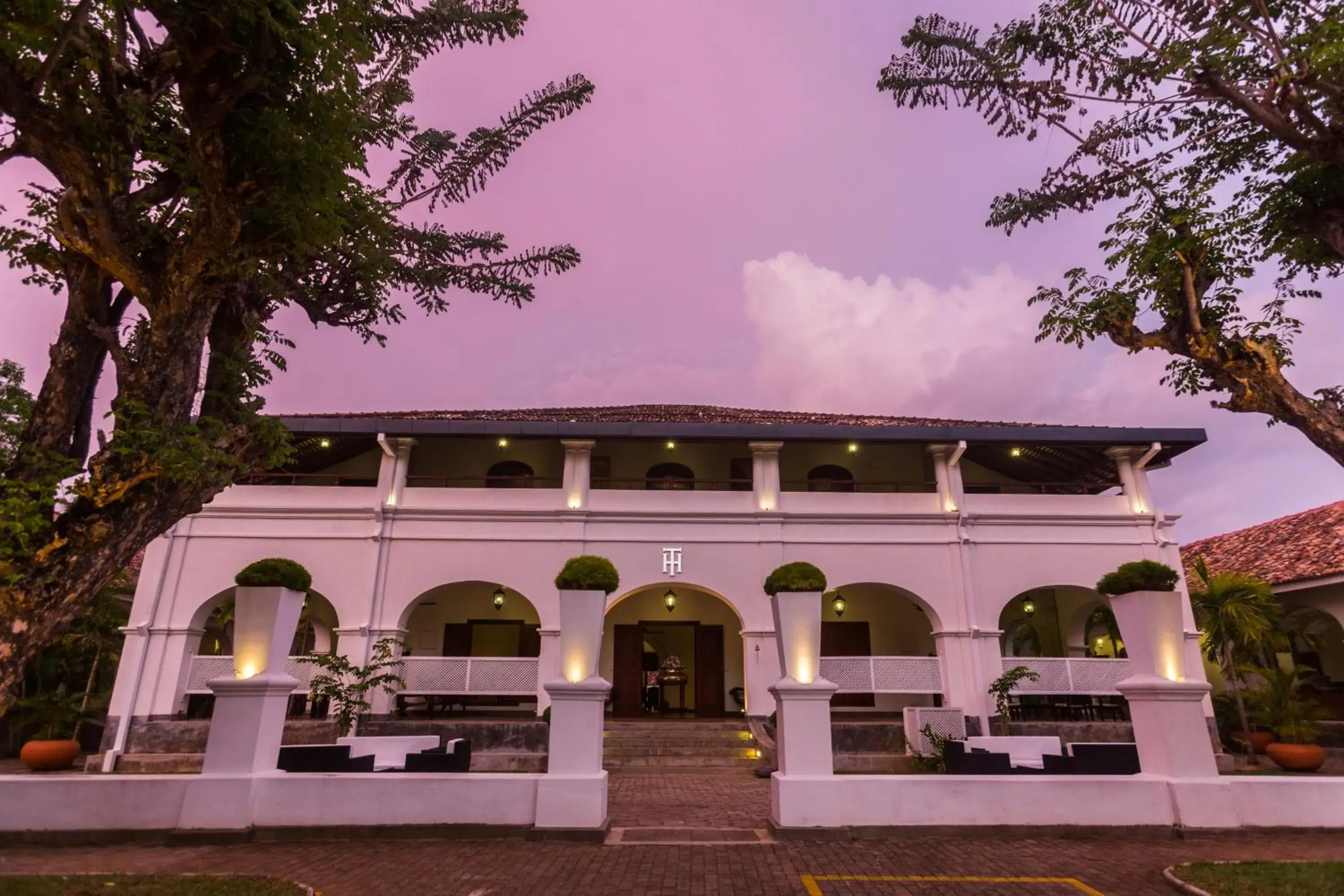 Facade/entrance in Tamarind Hill Galle Facade/entrance in Tamarind Hill Galle