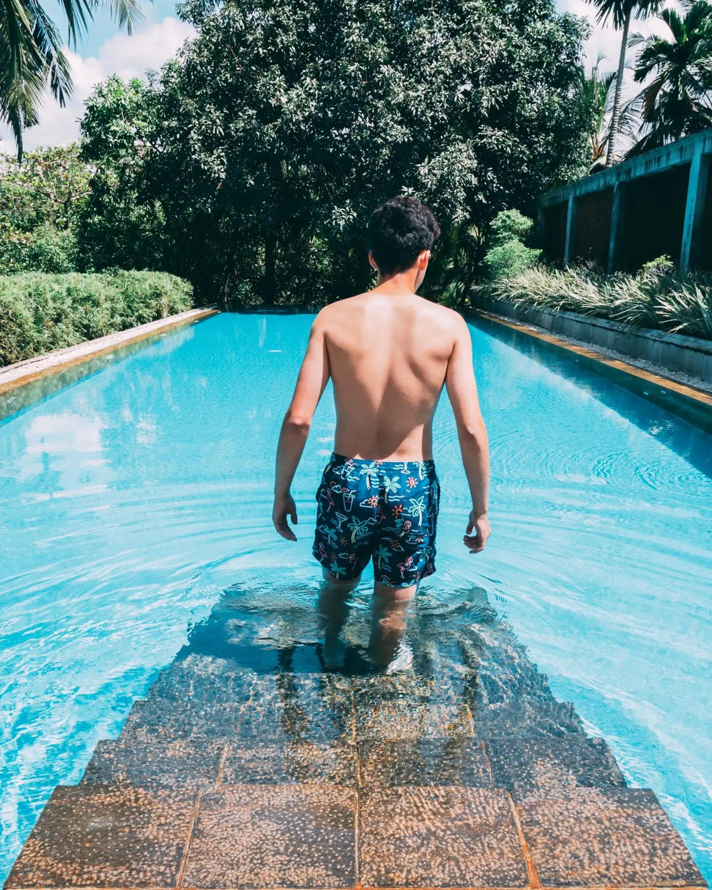 Swimming pool in Tamarind Hill Galle Swimming pool in Tamarind Hill Galle