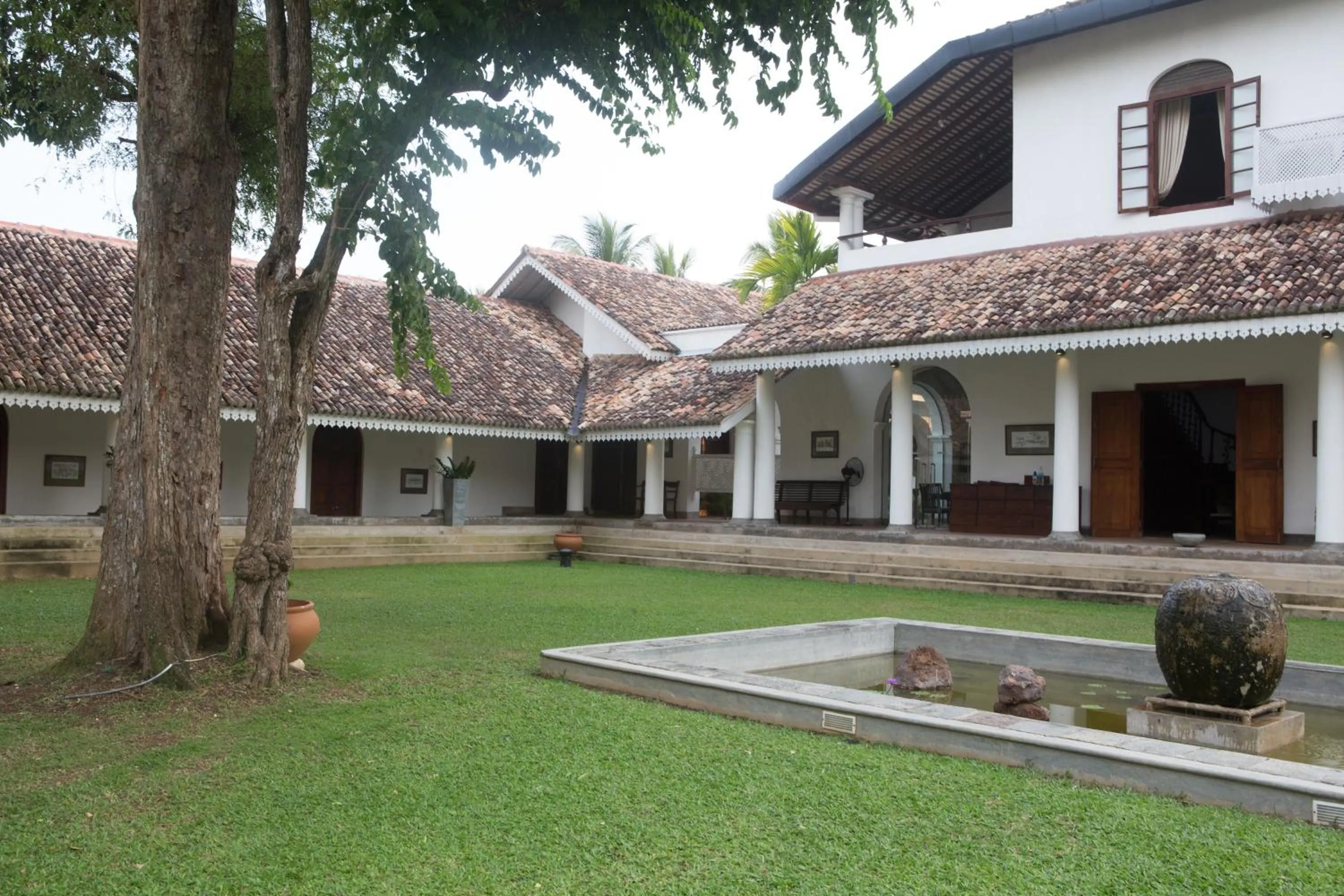 Garden in Tamarind Hill Galle