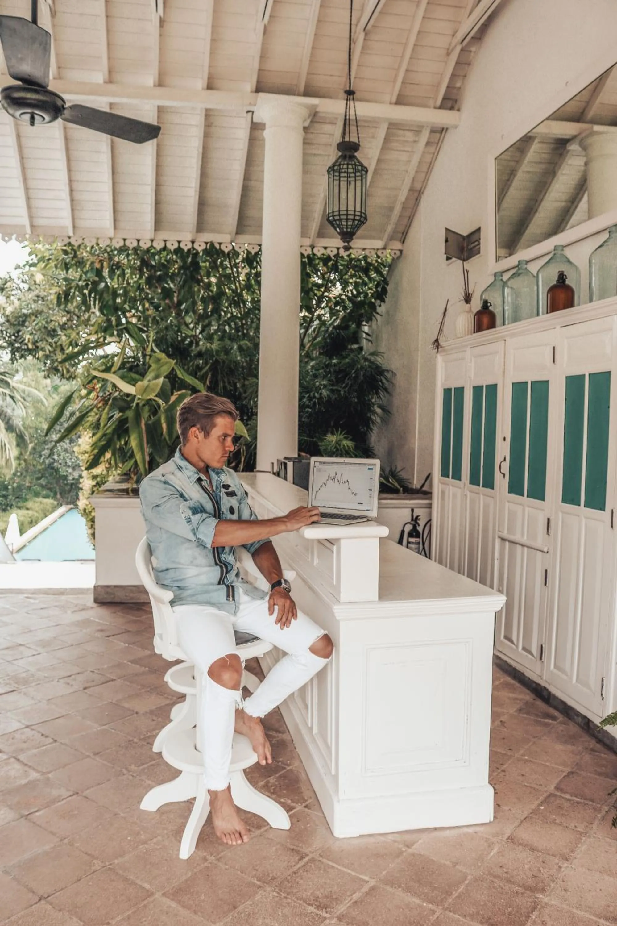 Patio in Tamarind Hill Galle