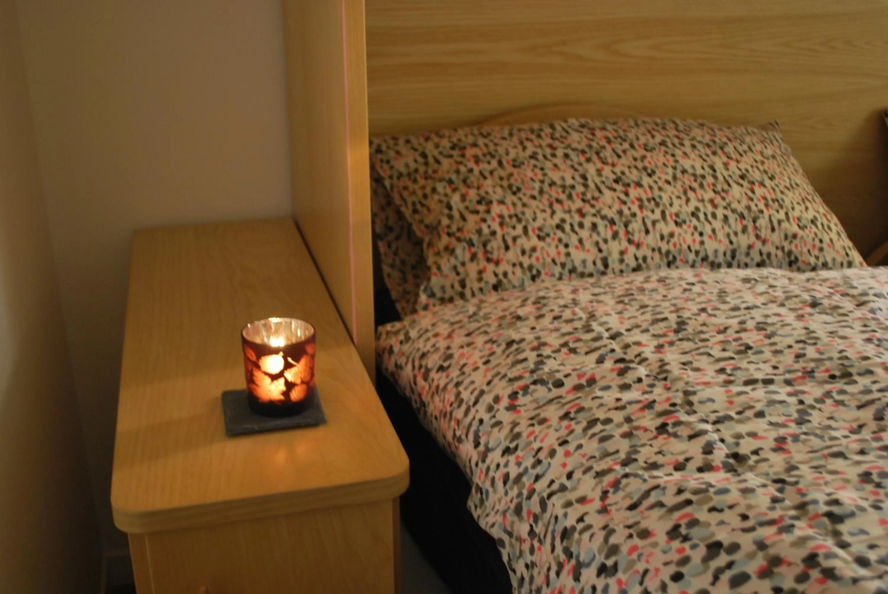 Bed in Bed and Breakfast Bio Salix
