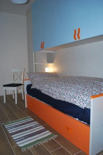 Bed in Bed and Breakfast Bio Salix