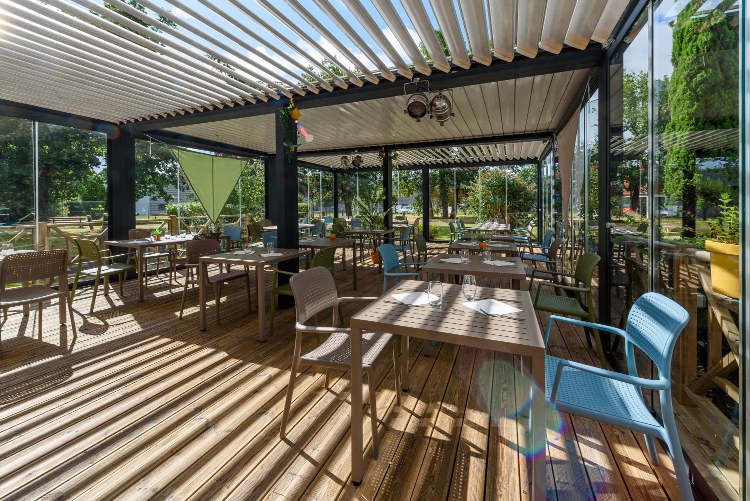 Patio in Clarion Aparthotel Toulouse Le Parc de l'Escale