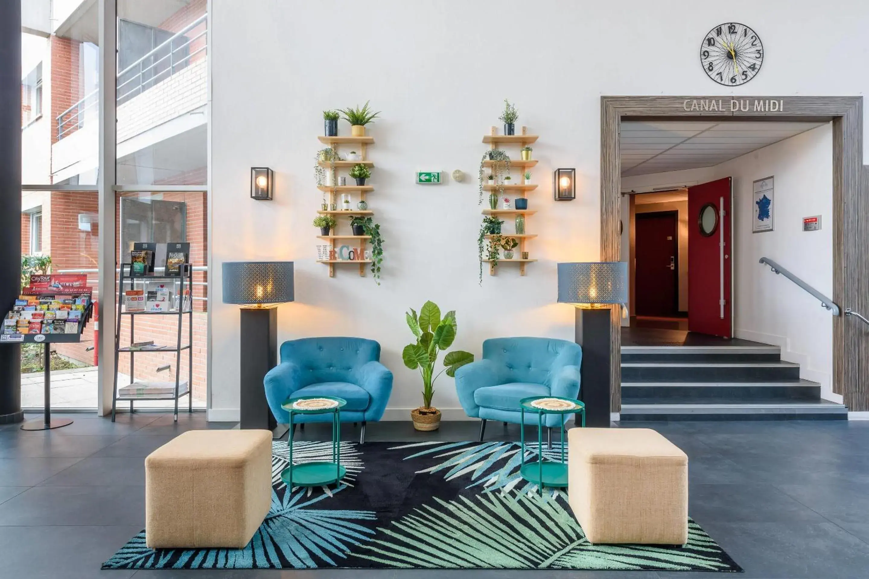 Lobby or reception in Clarion Aparthotel Toulouse Le Parc de l'Escale Lobby or reception in Clarion Aparthotel Toulouse Le Parc de l'Escale
