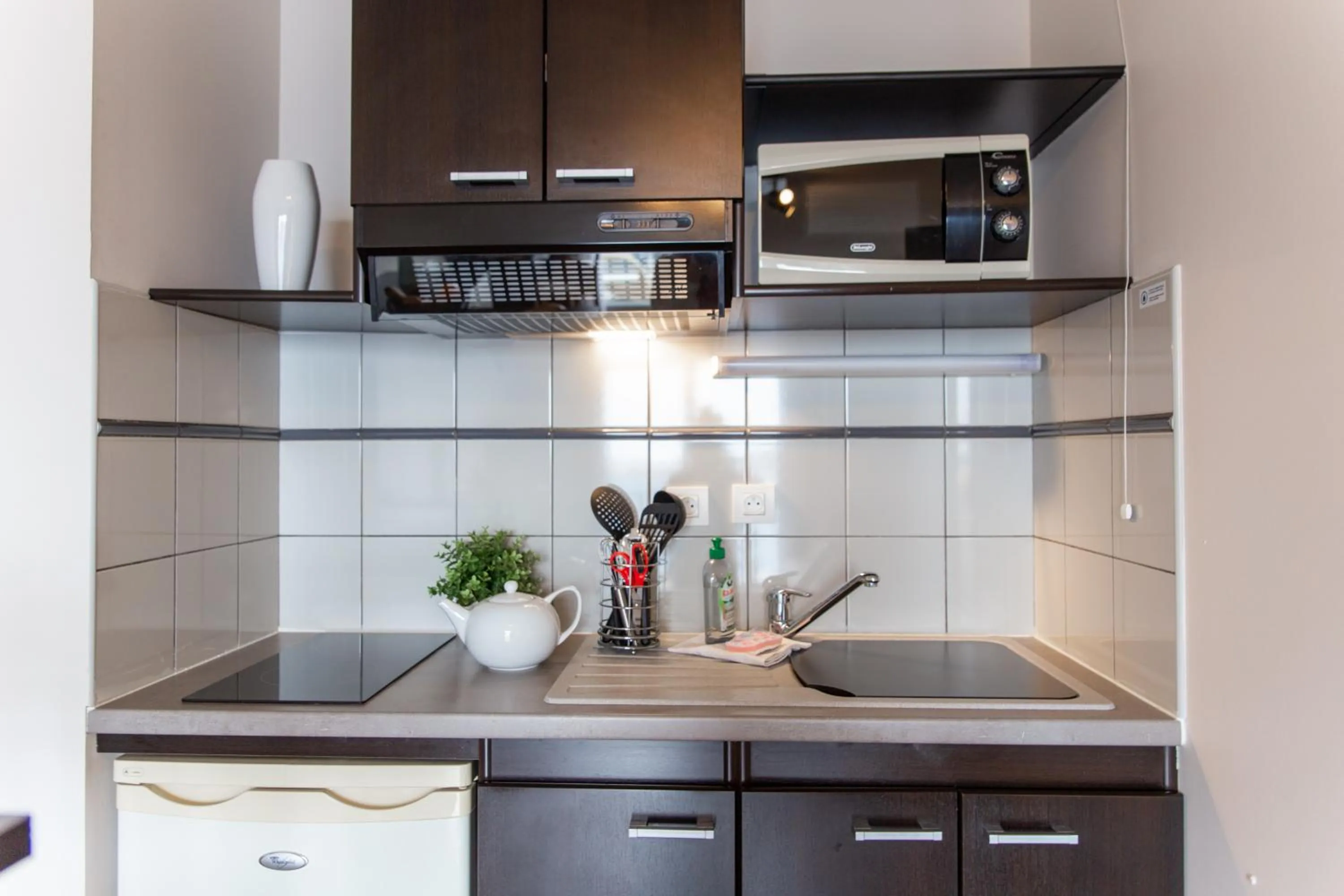 stove in Clarion Aparthotel Toulouse Le Parc de l'Escale