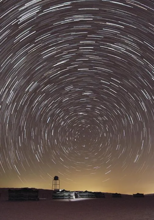 Facade/entrance in Desert Retreat Camp