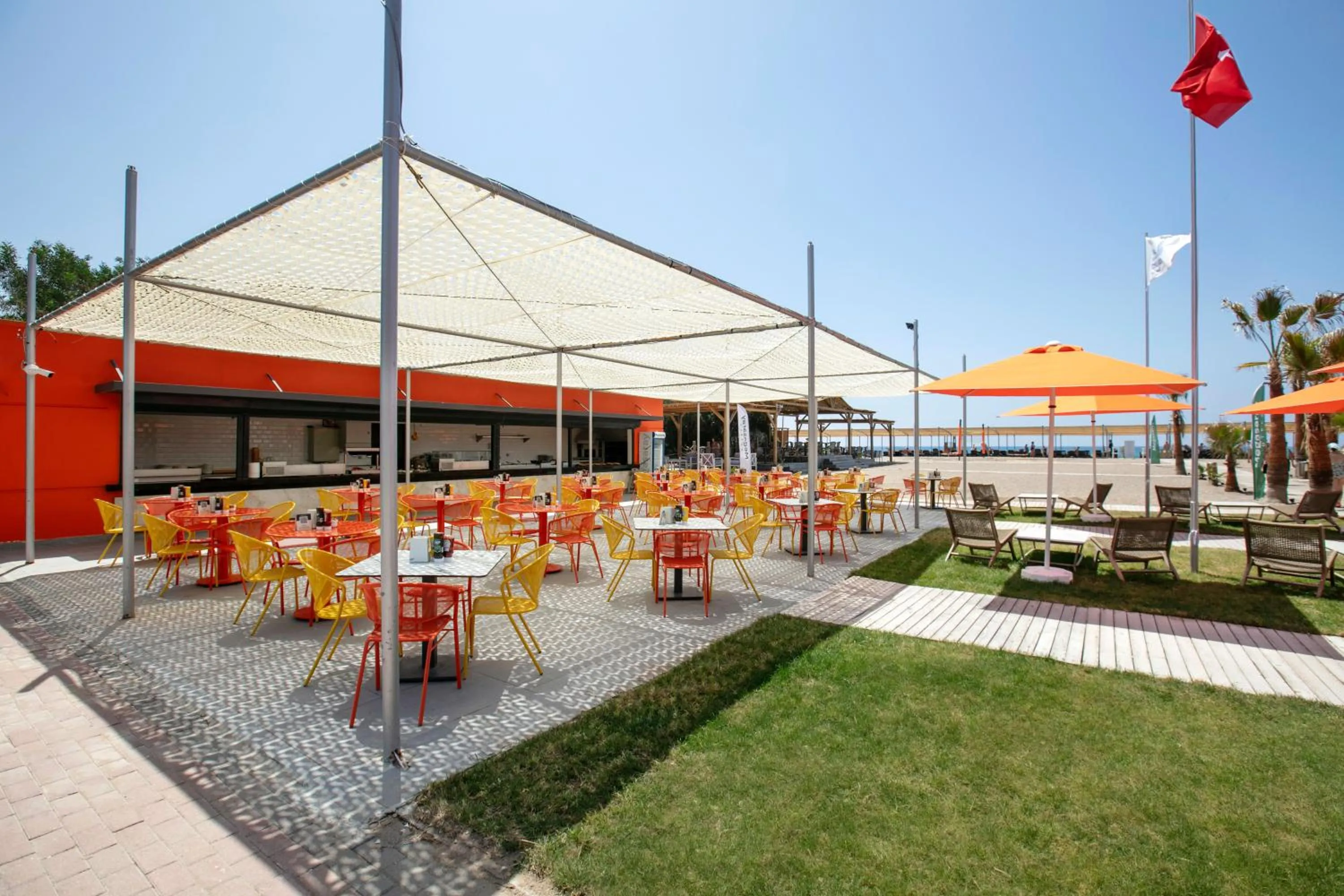 Restaurant/places to eat in Megasaray Resort Side