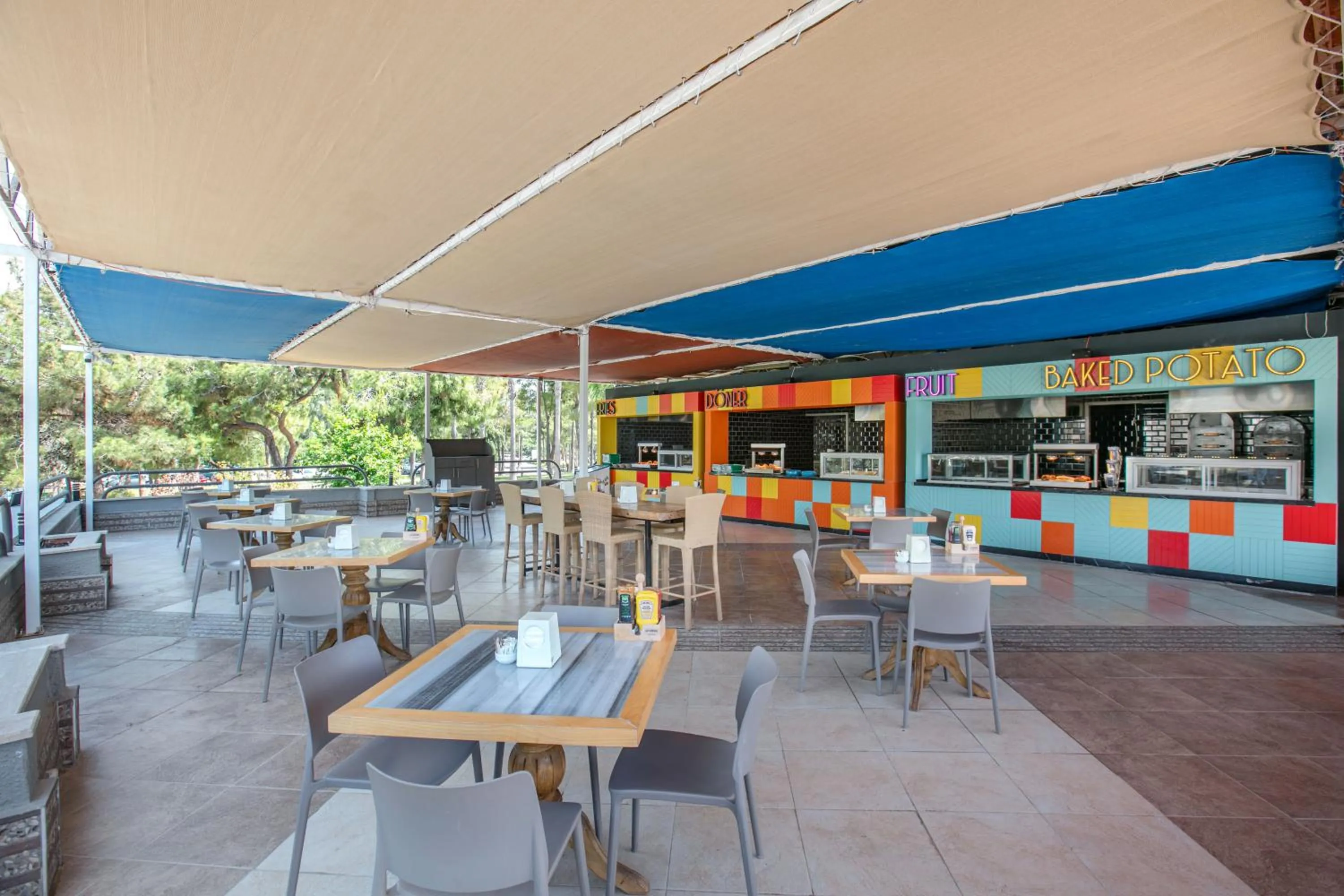 Food in Megasaray Resort Side