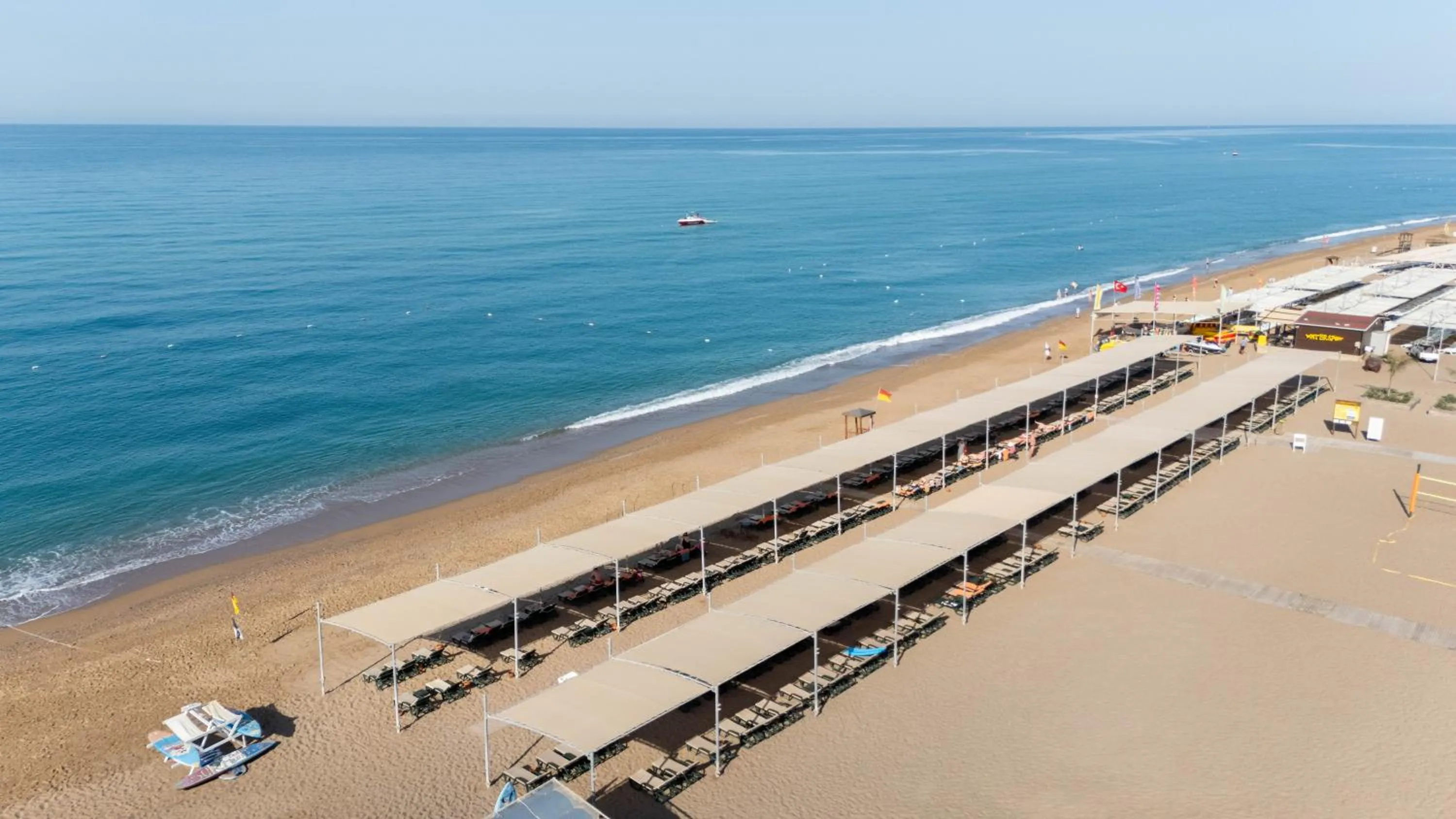 Beach in Megasaray Resort Side