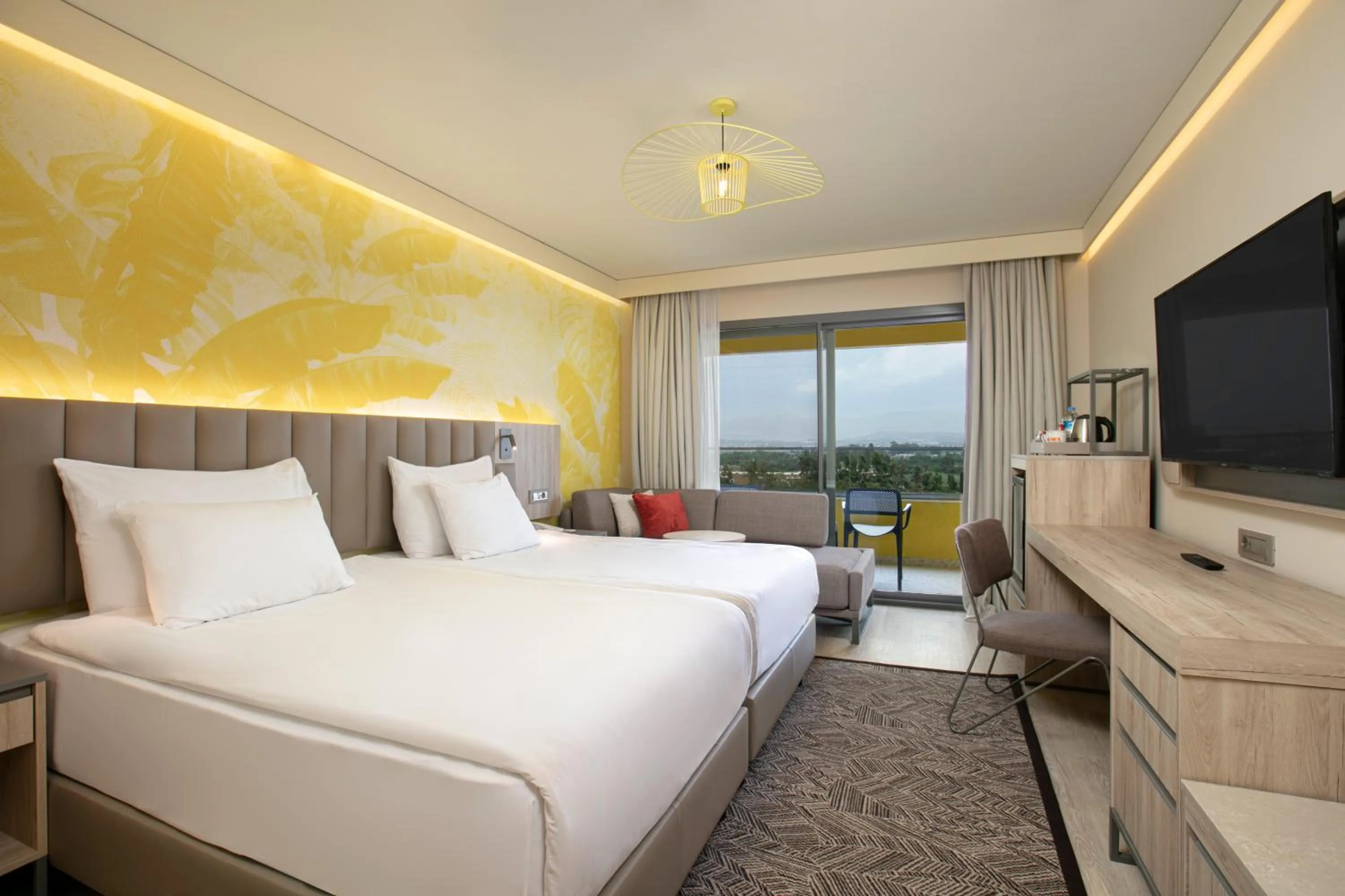 TV and multimedia, Bed in Megasaray Resort Side