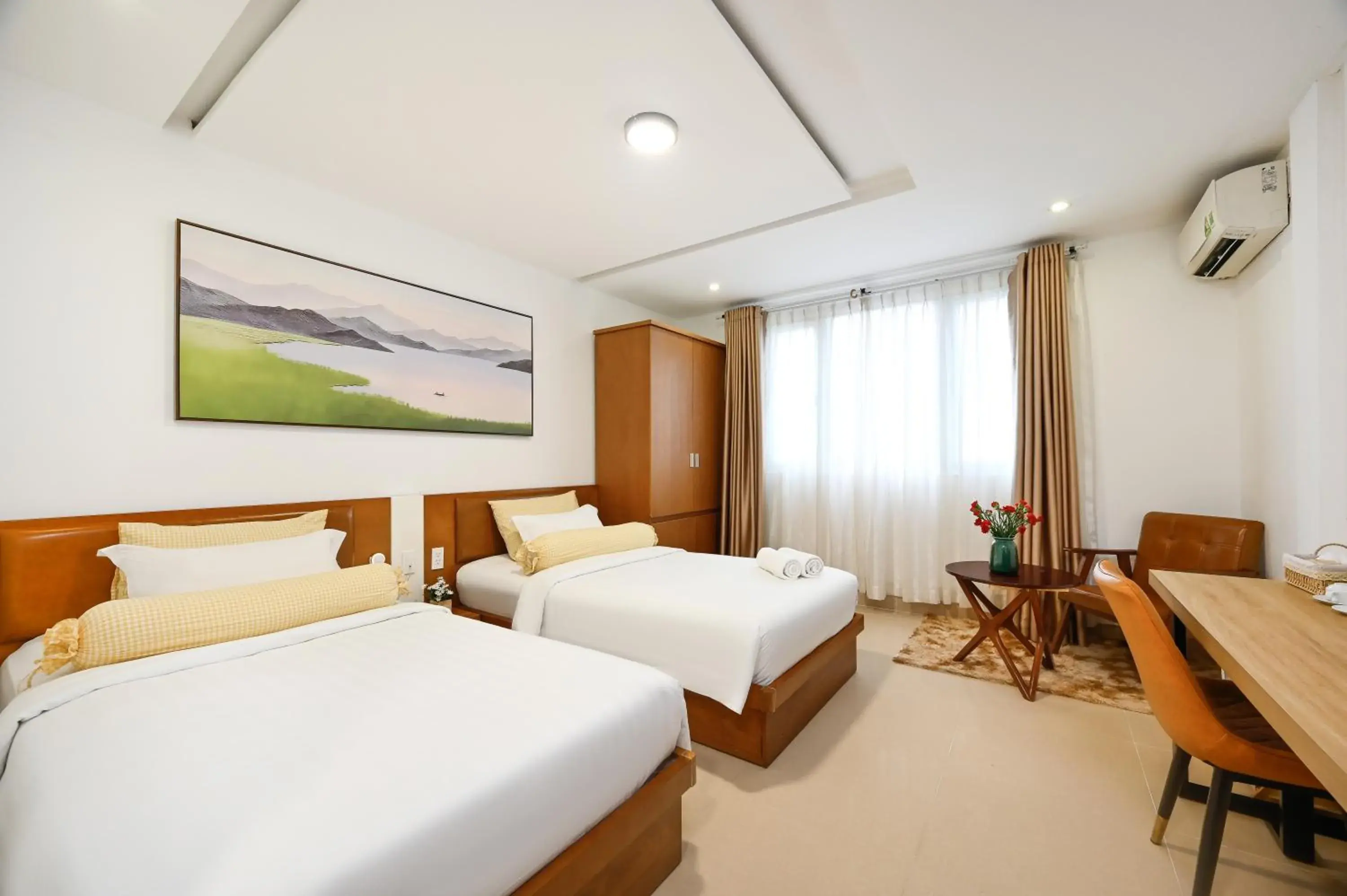 TV and multimedia, Bed in Amory Hotel Ben Thanh TV and multimedia, Bed in Amory Hotel Ben Thanh