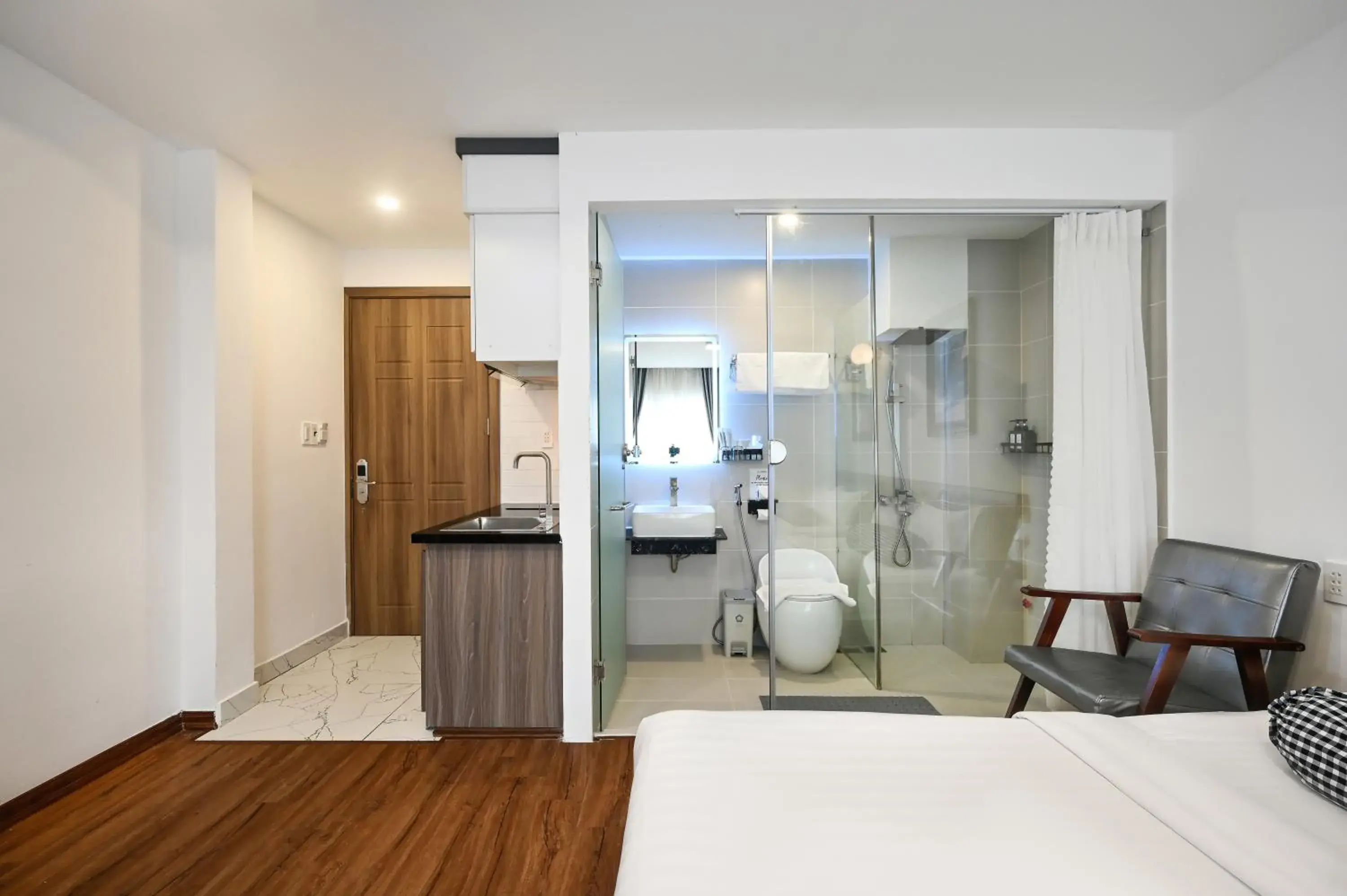 Photo of the whole room, Bed in Amory Hotel Ben Thanh Photo of the whole room, Bed in Amory Hotel Ben Thanh