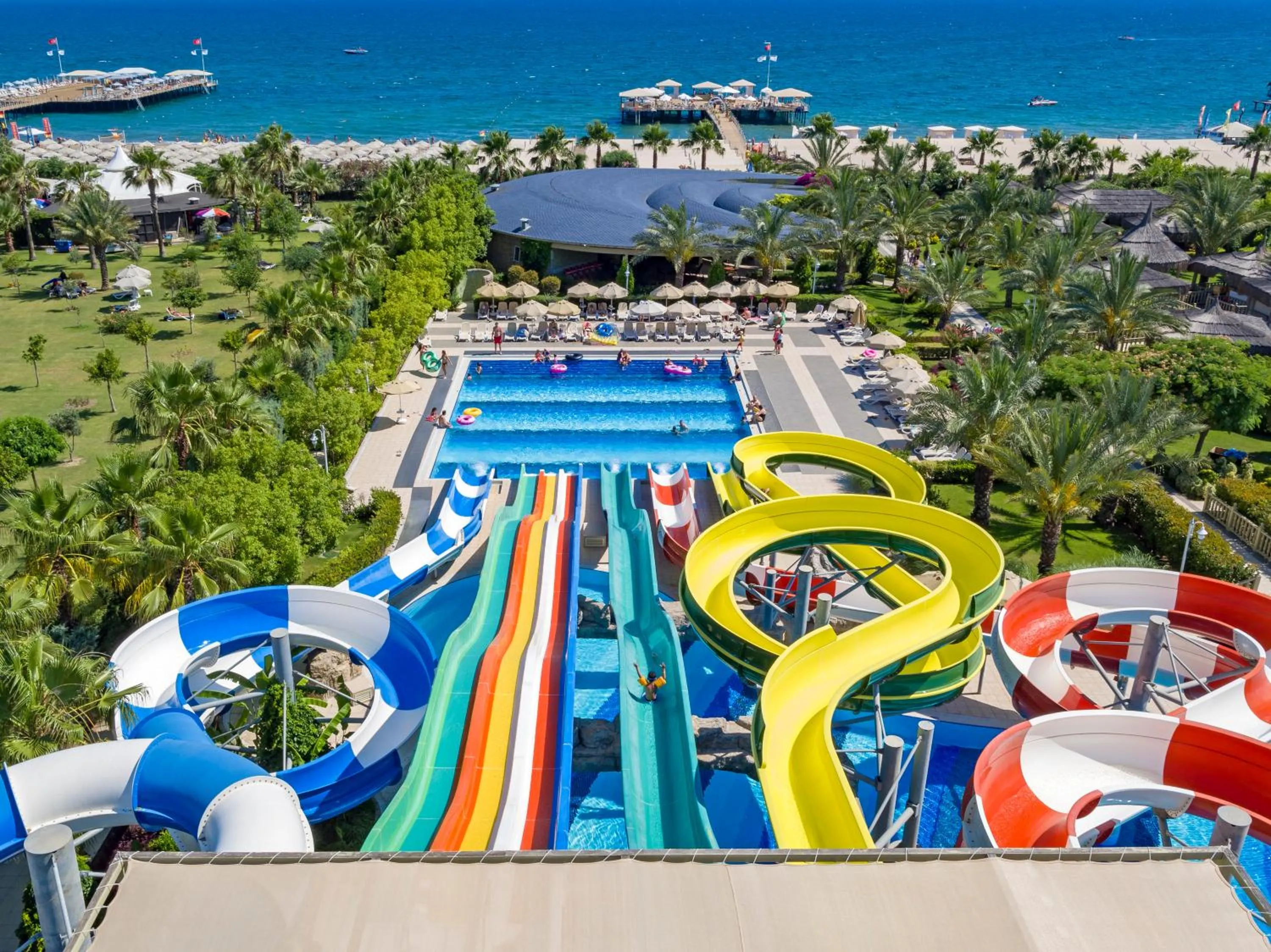 Aqua park in Royal Holiday Palace