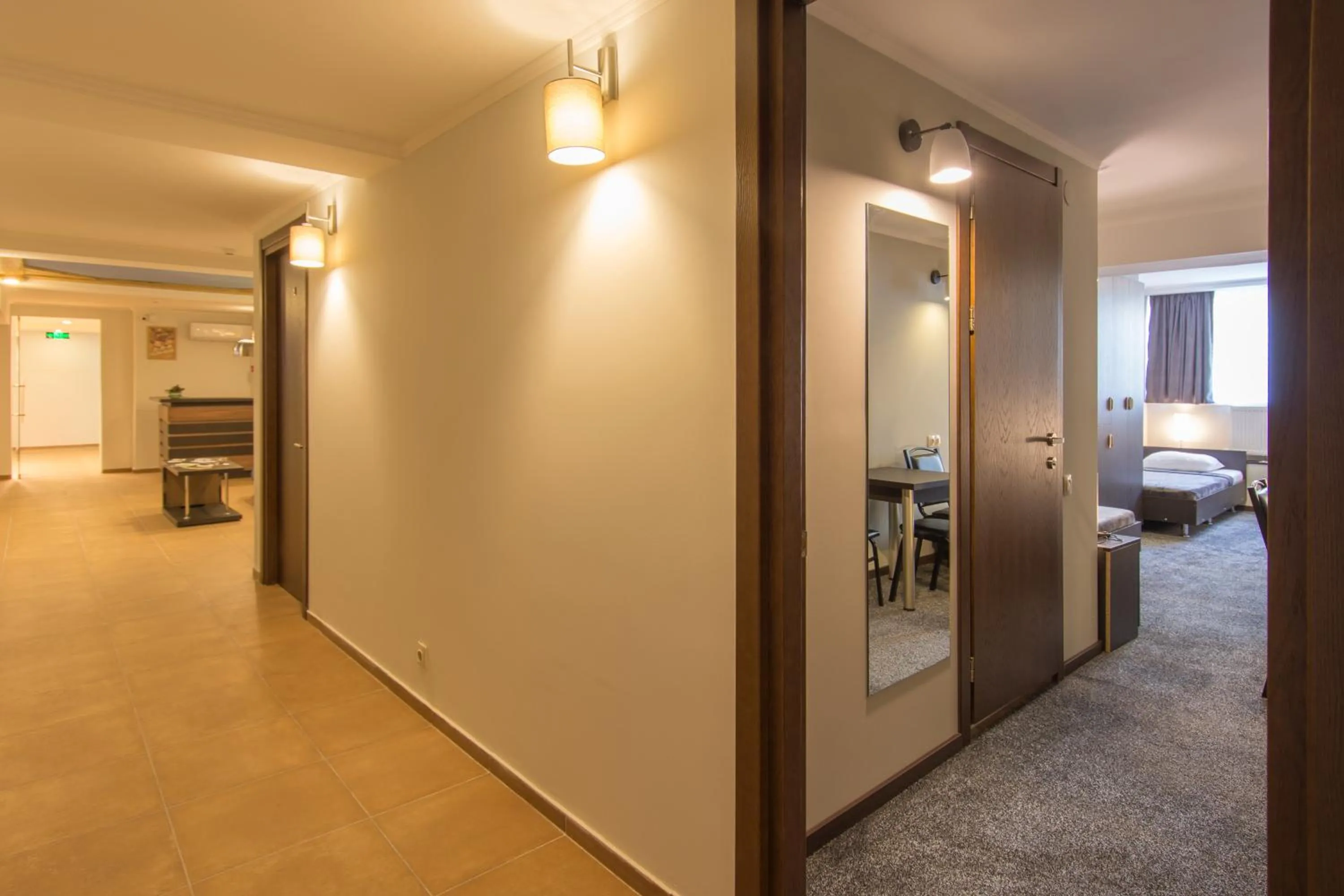 Steam room, Bed in Hotel Reverence