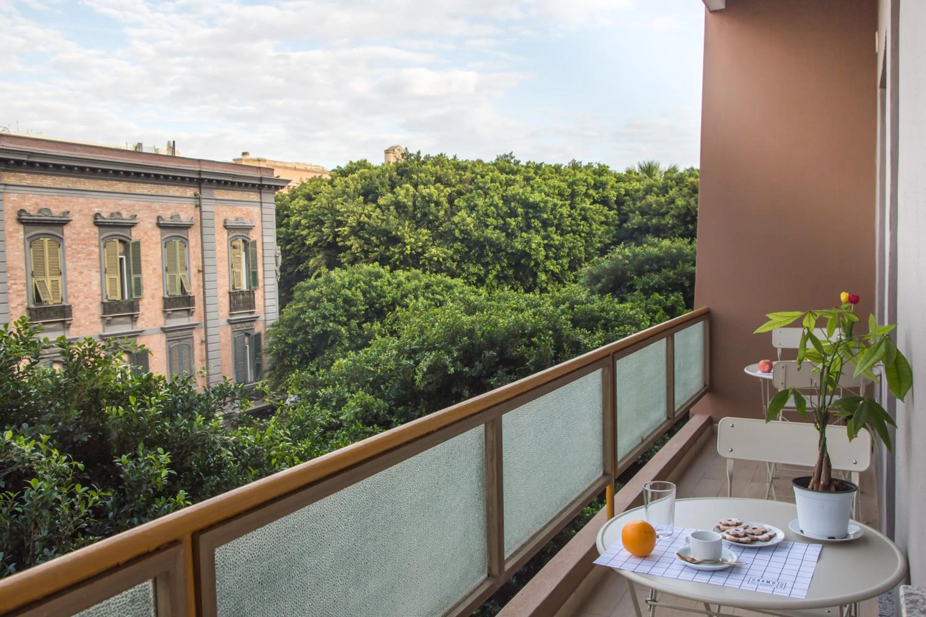 Balcony/Terrace in Cramu Bed&Breakfast