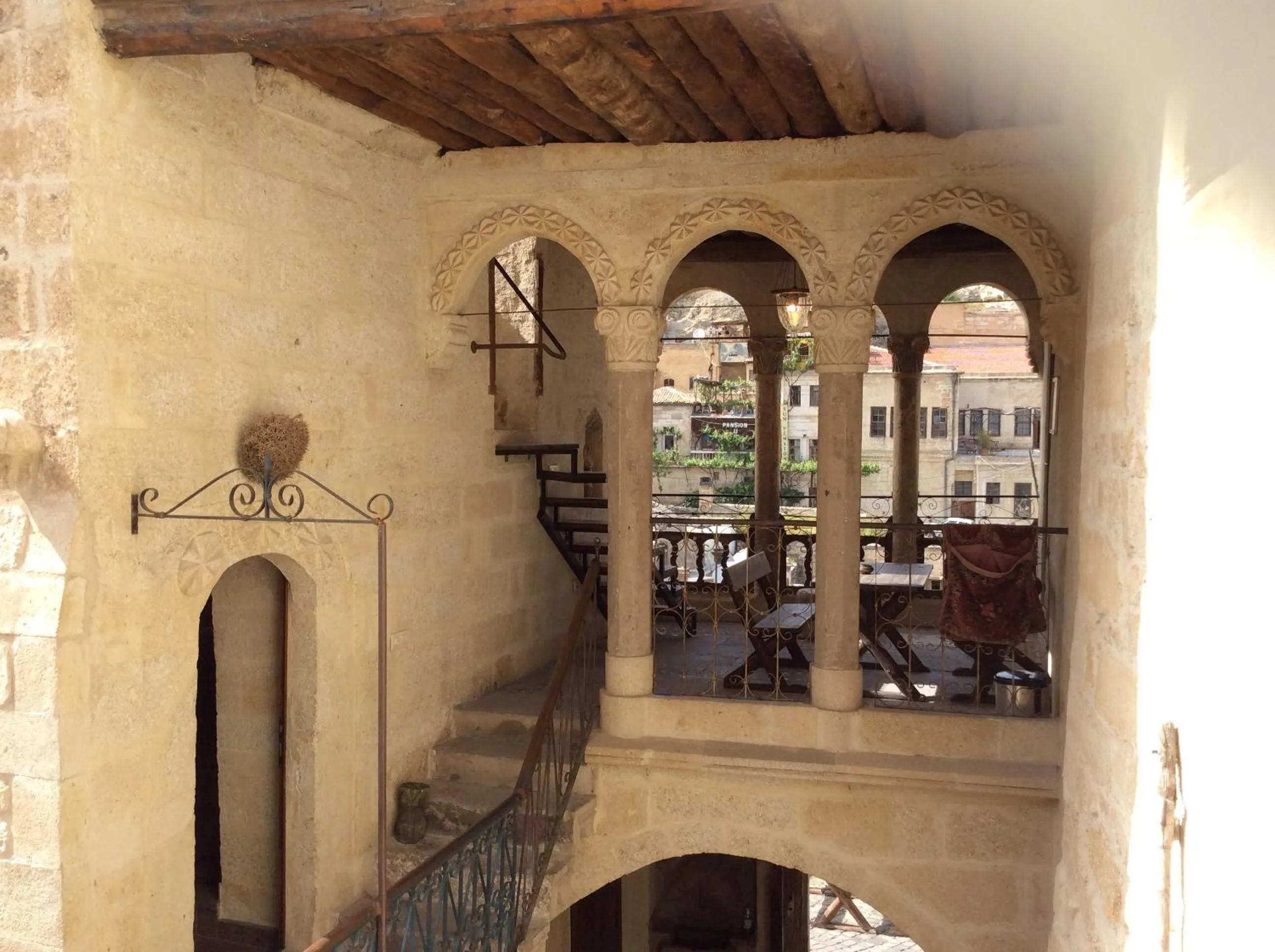 Balcony/Terrace in Cave Konak Hotel - Special Category