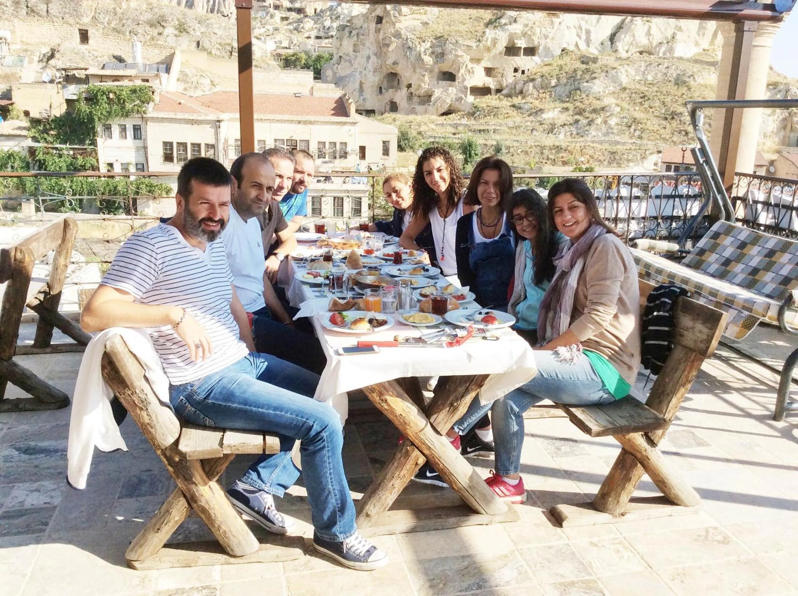 Balcony/Terrace in Cave Konak Hotel - Special Category