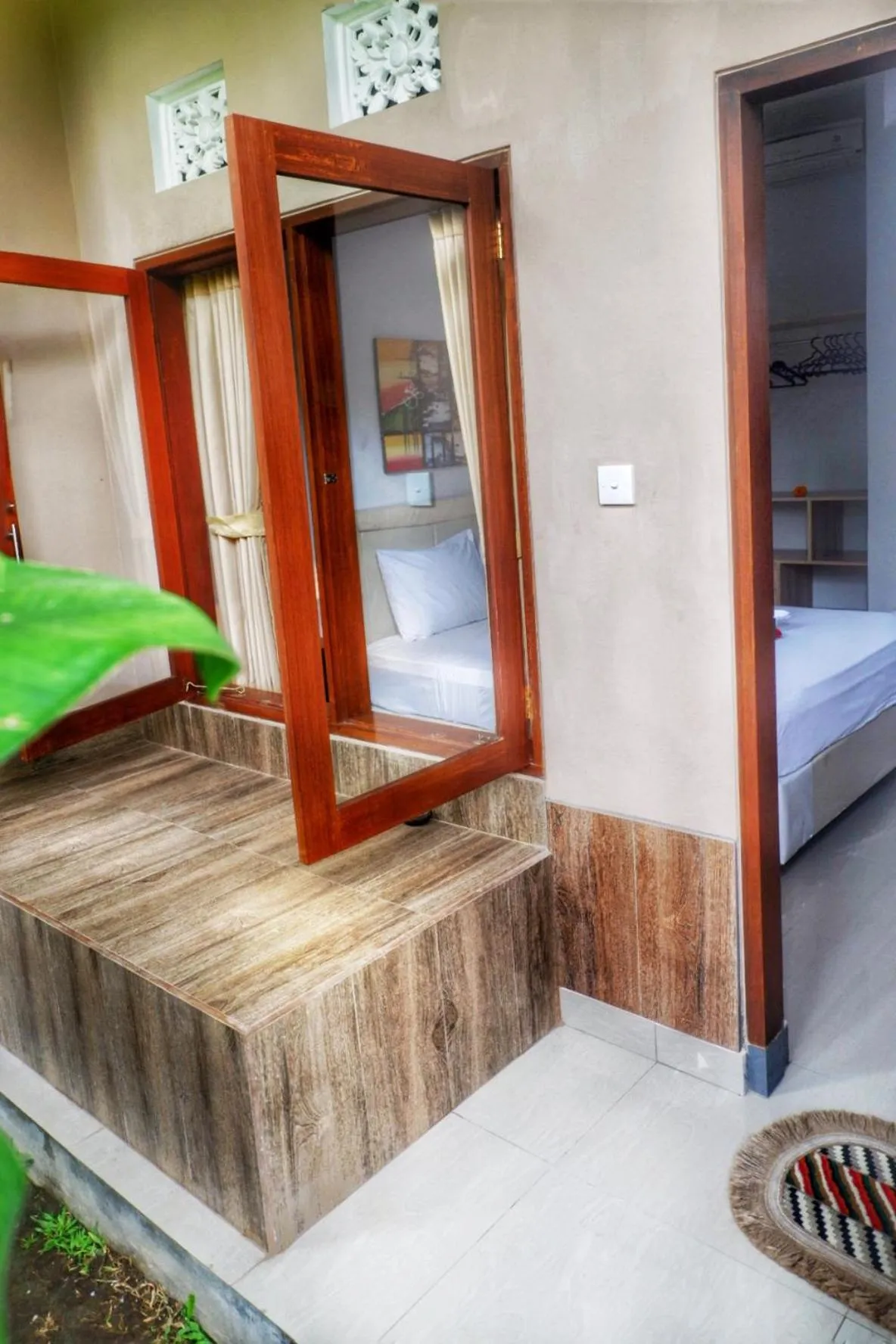 Dining area, Bed in Canang Gardens