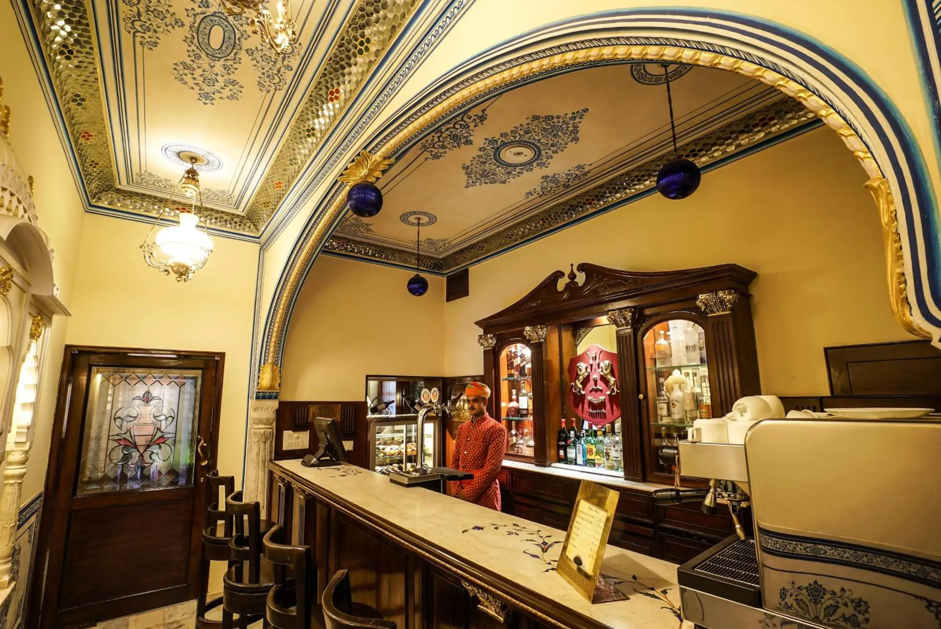 Lounge or bar in Shahpura House Lounge or bar in Shahpura House