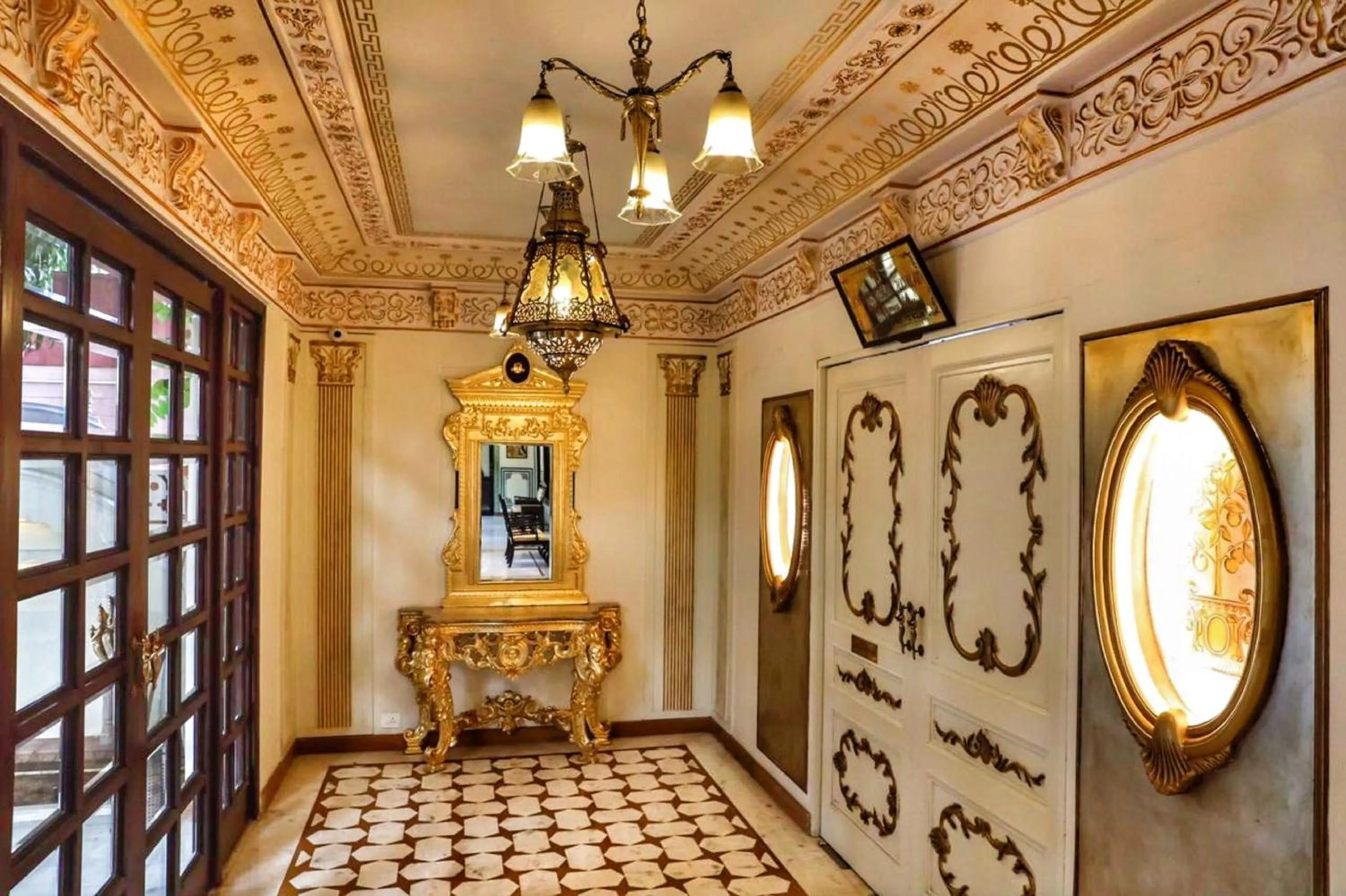 Decorative detail in Shahpura House