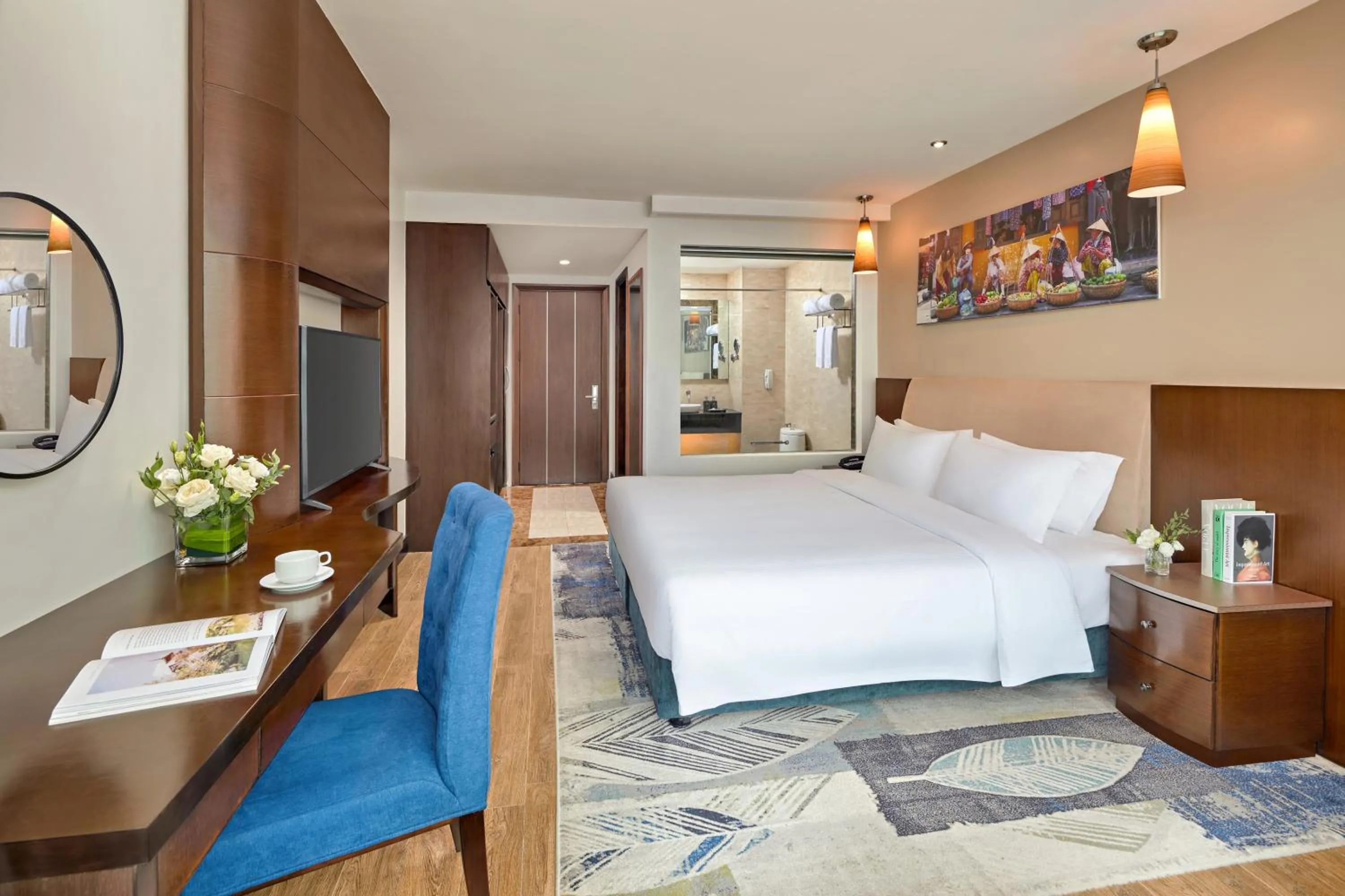 Bed in The Hanoi Club Hotel & Residences