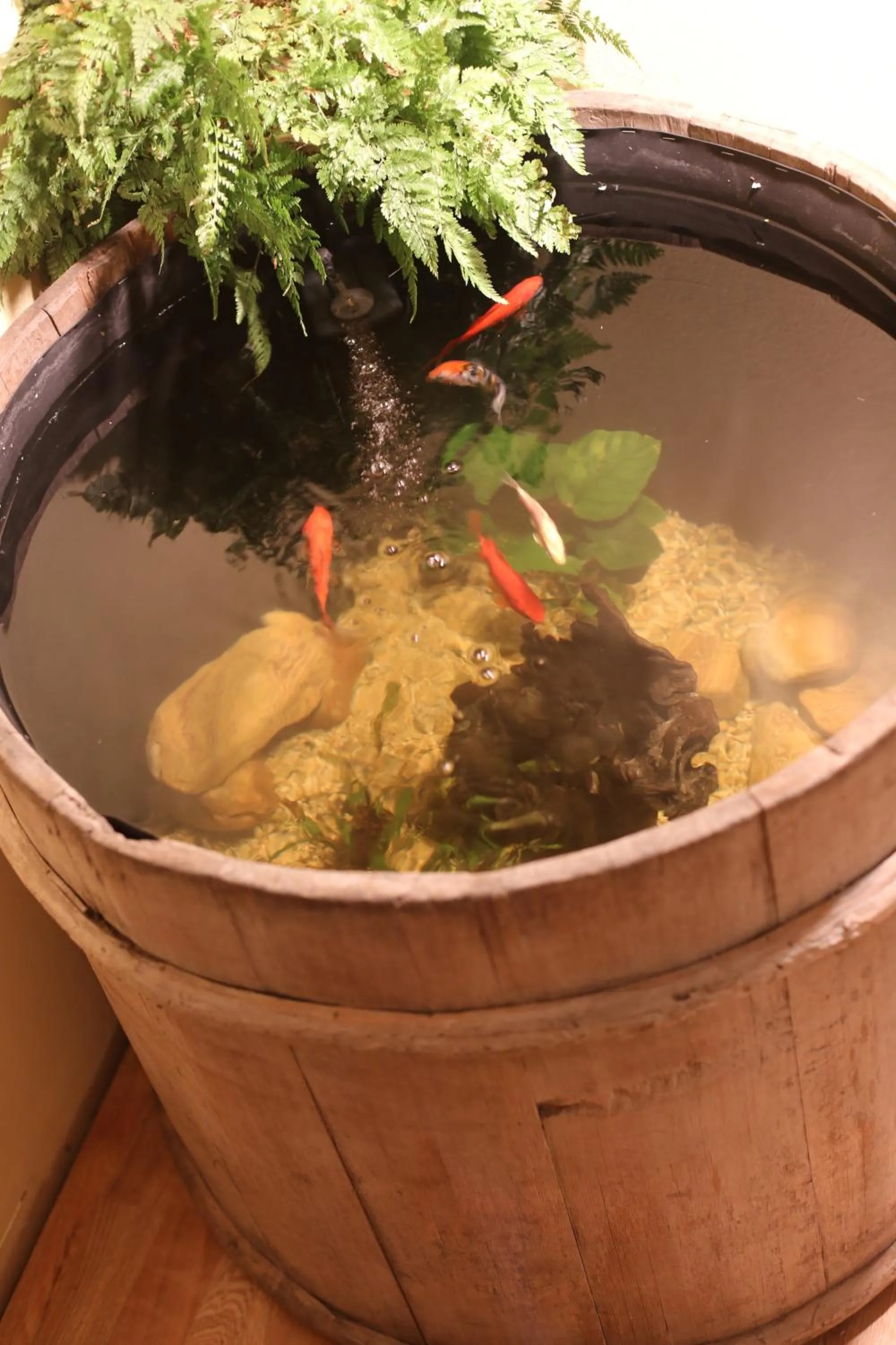 Decorative detail in Millestgården Eco lodge