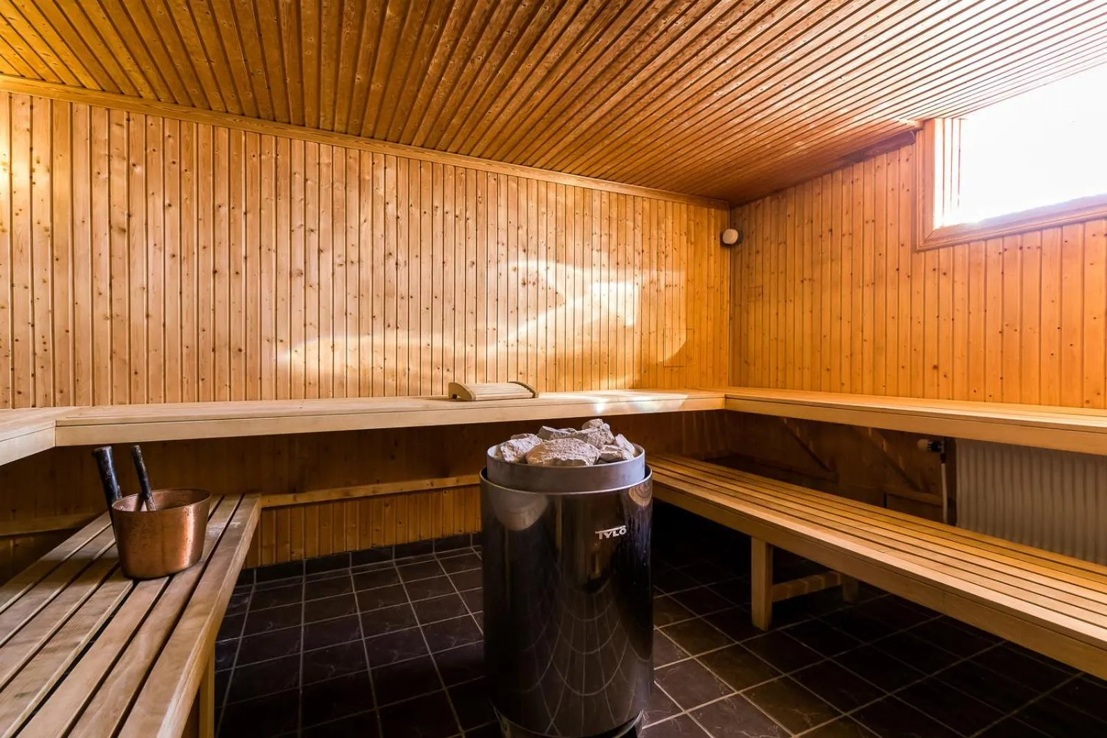 Property building in Millestgården Eco lodge