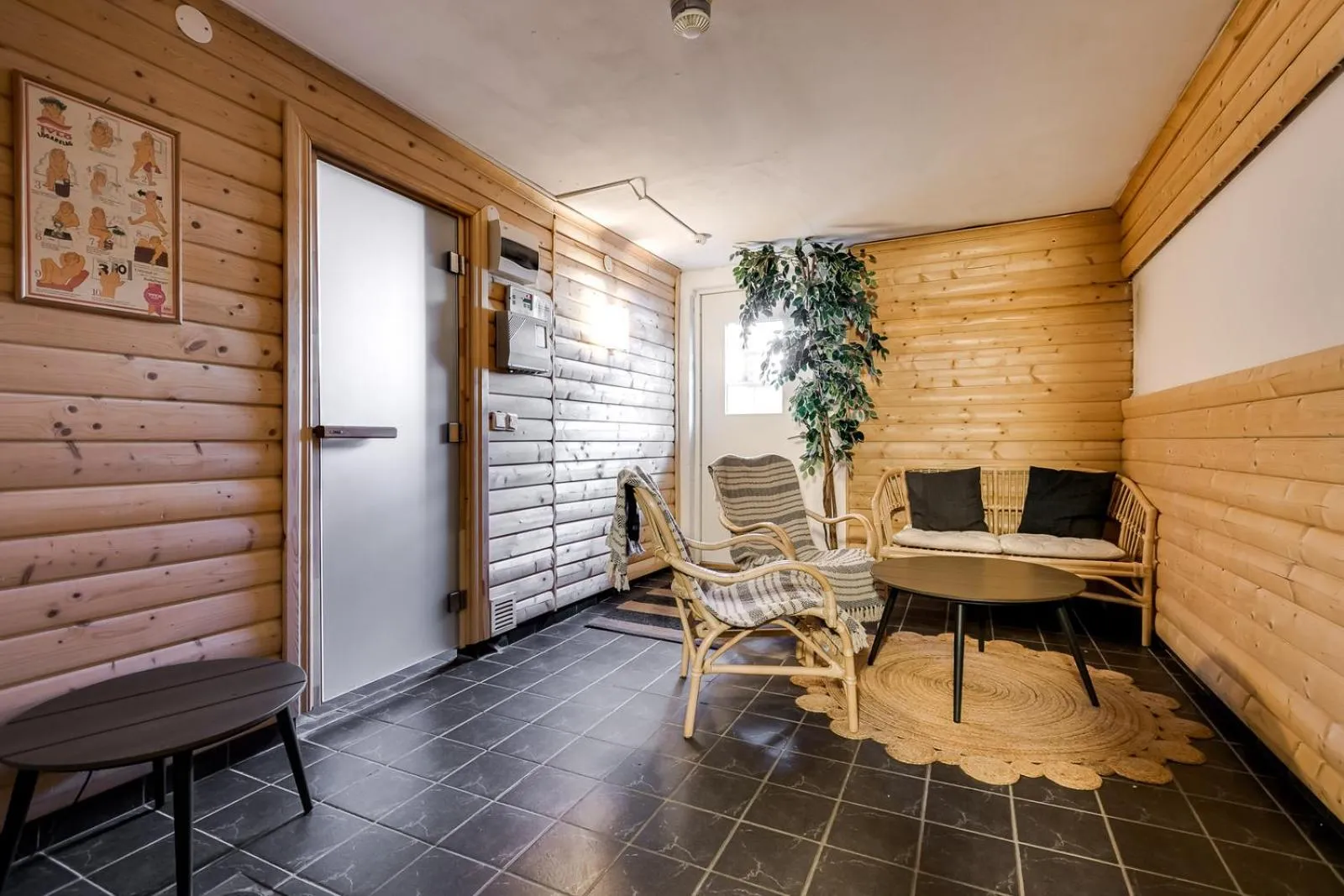 Property building in Millestgården Eco lodge