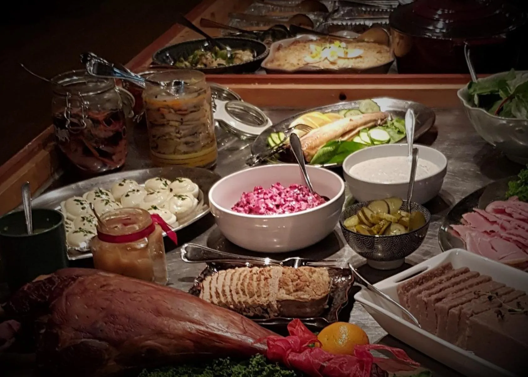 Restaurant/places to eat in Millestgården Eco lodge