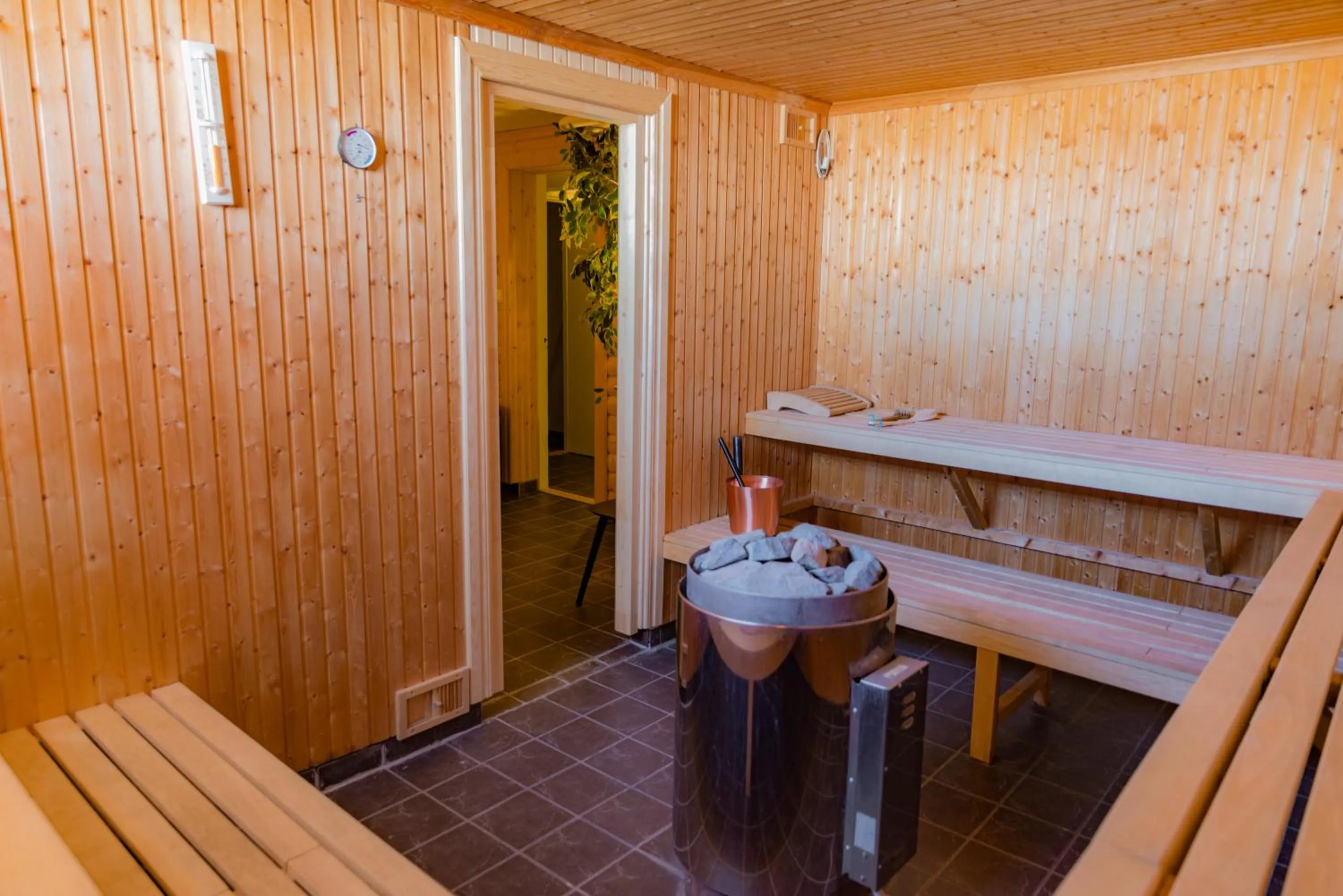 Sauna in Millestgården Eco lodge