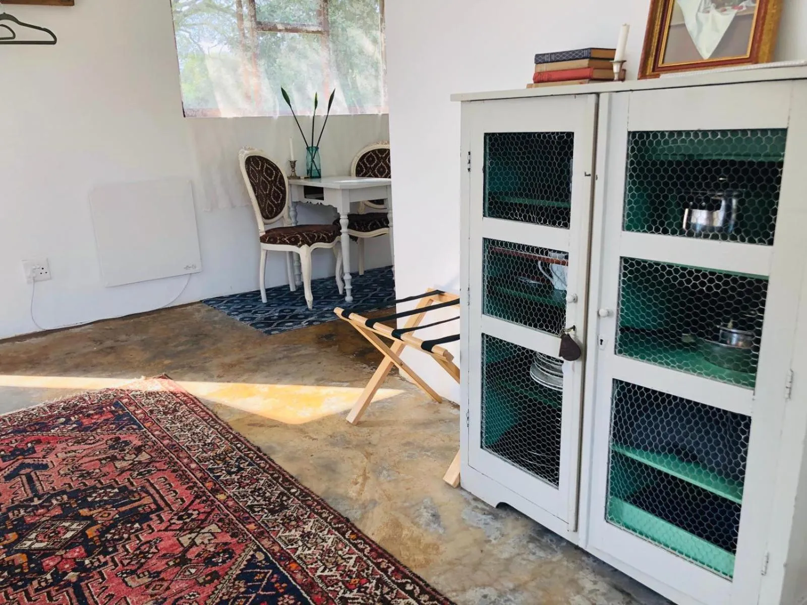 Seating area in Seven Fountains Farm