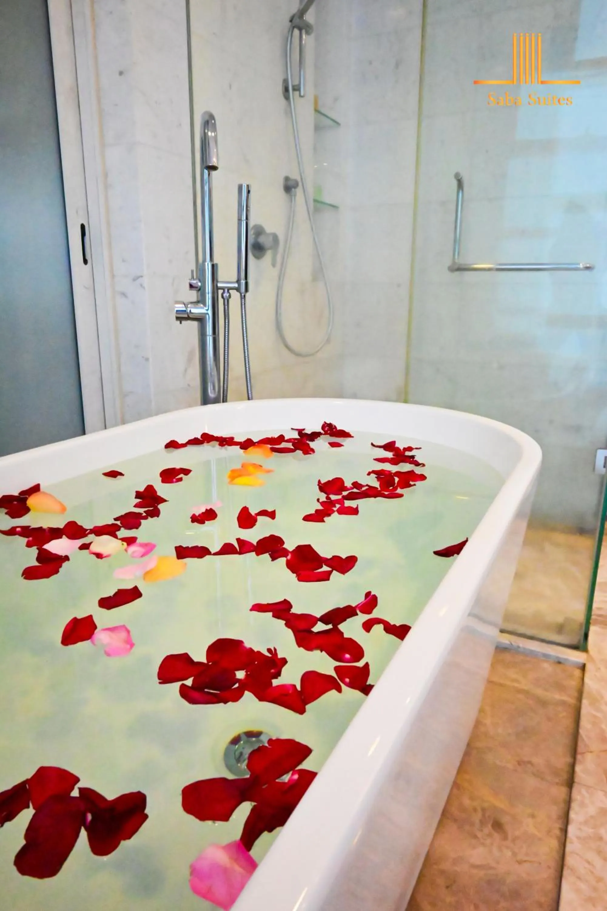 Bathroom in Saba Suites at Platinum KLCC Bukit Bintang Kuala Lumpur