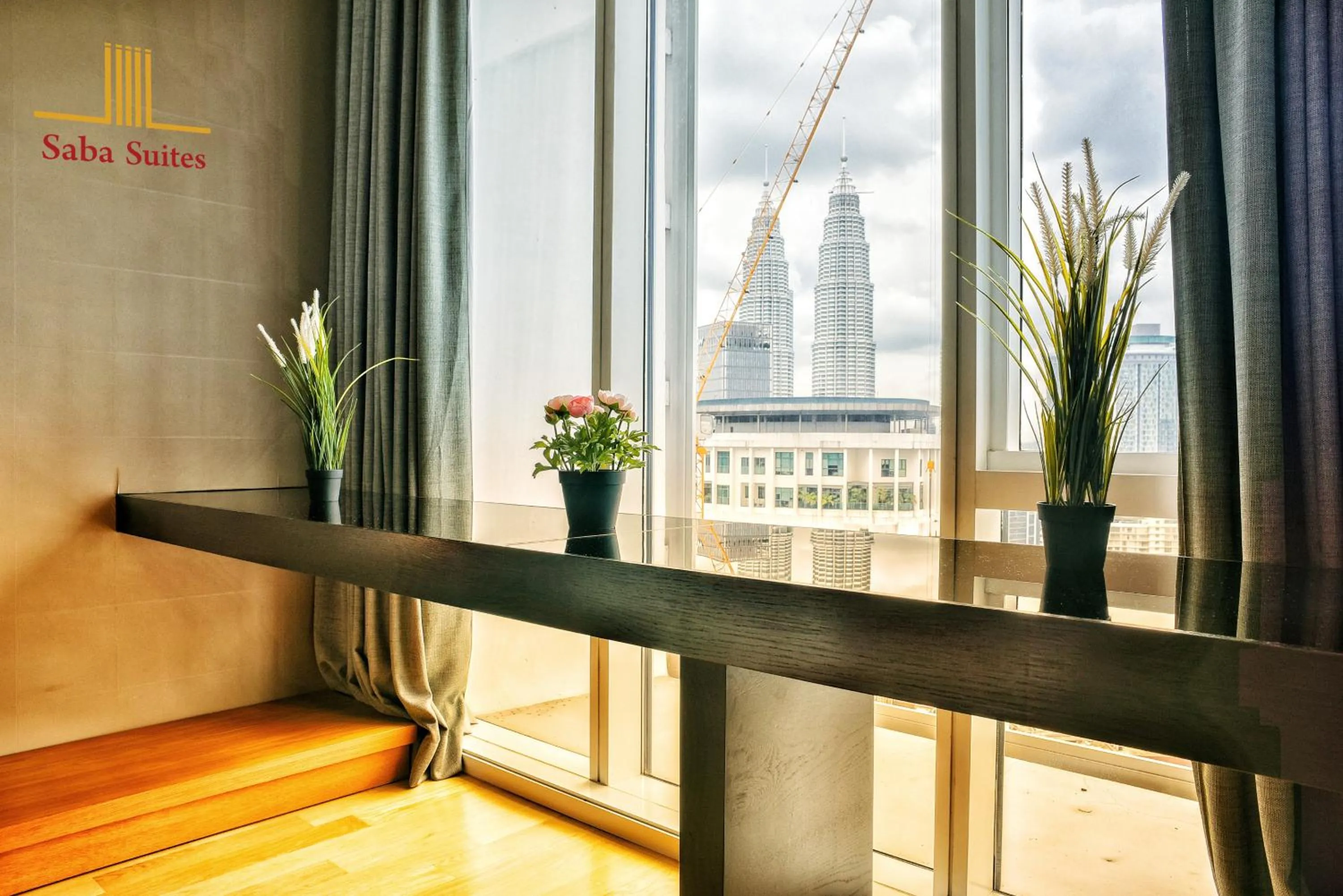 City view in Saba Suites at Platinum KLCC Bukit Bintang Kuala Lumpur