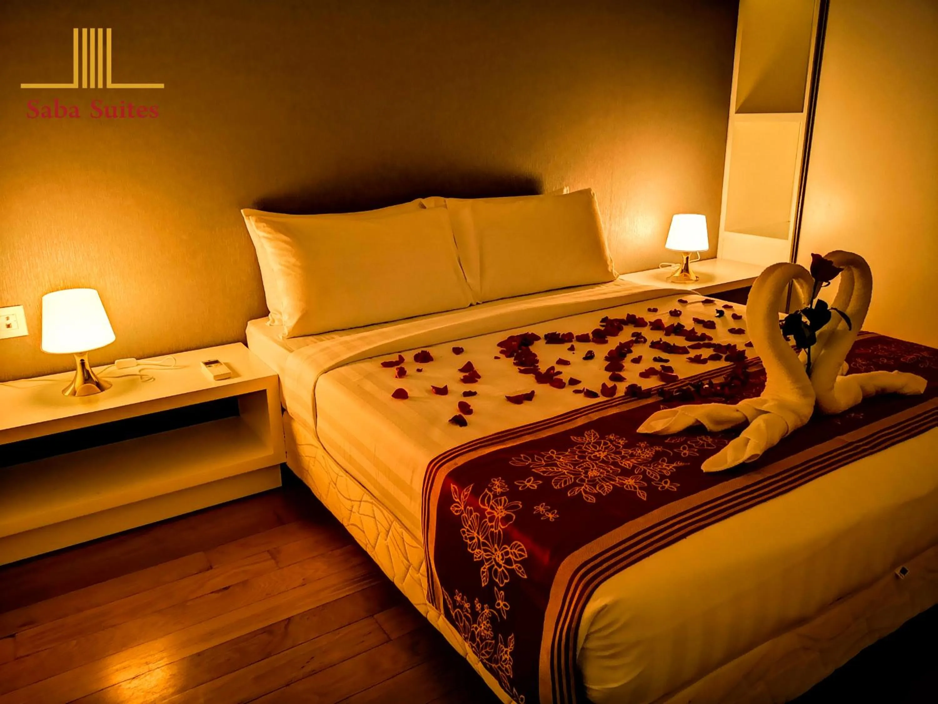 Bed in Saba Suites at Platinum KLCC Bukit Bintang Kuala Lumpur