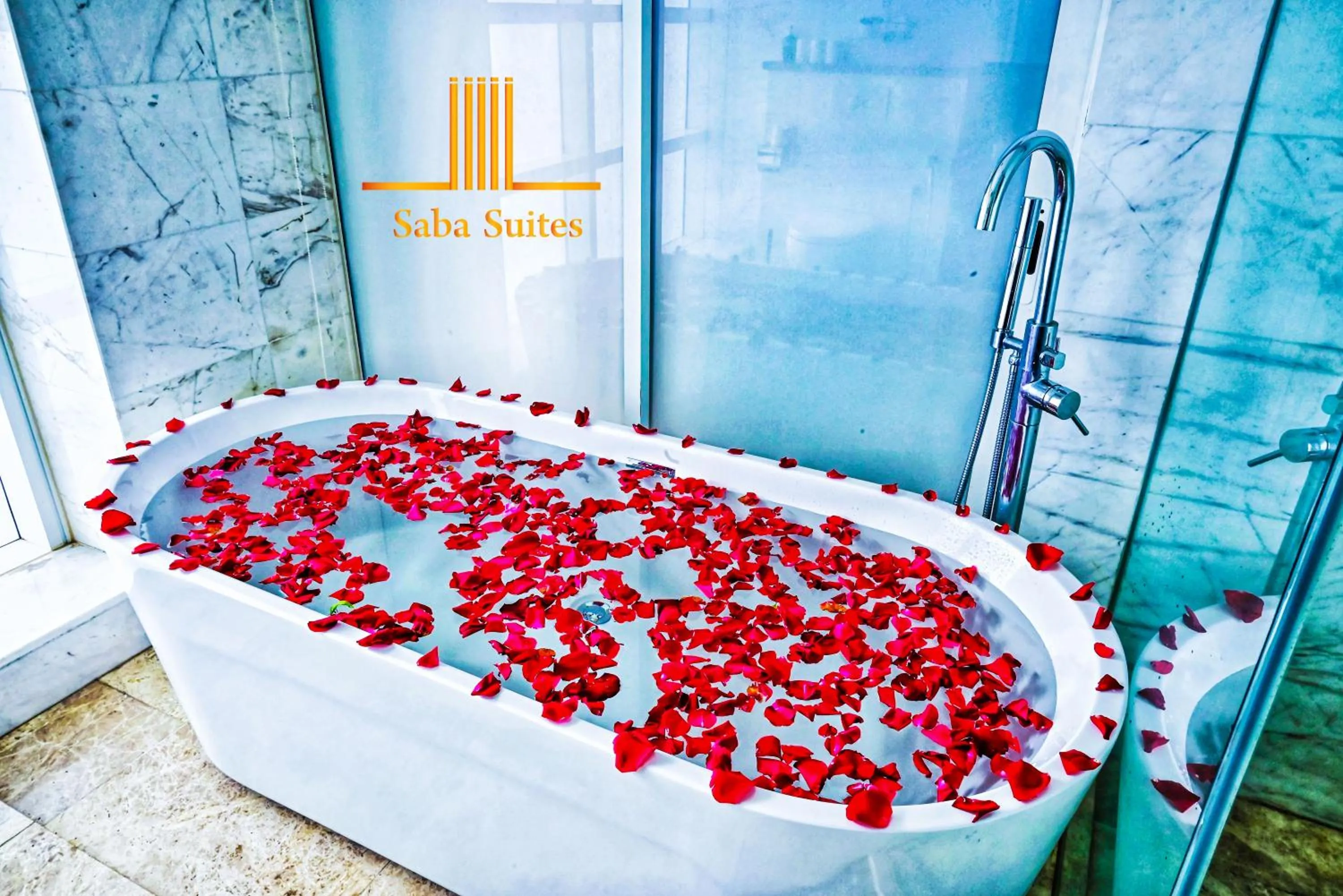 Bathroom in Saba Suites at Platinum KLCC Bukit Bintang Kuala Lumpur